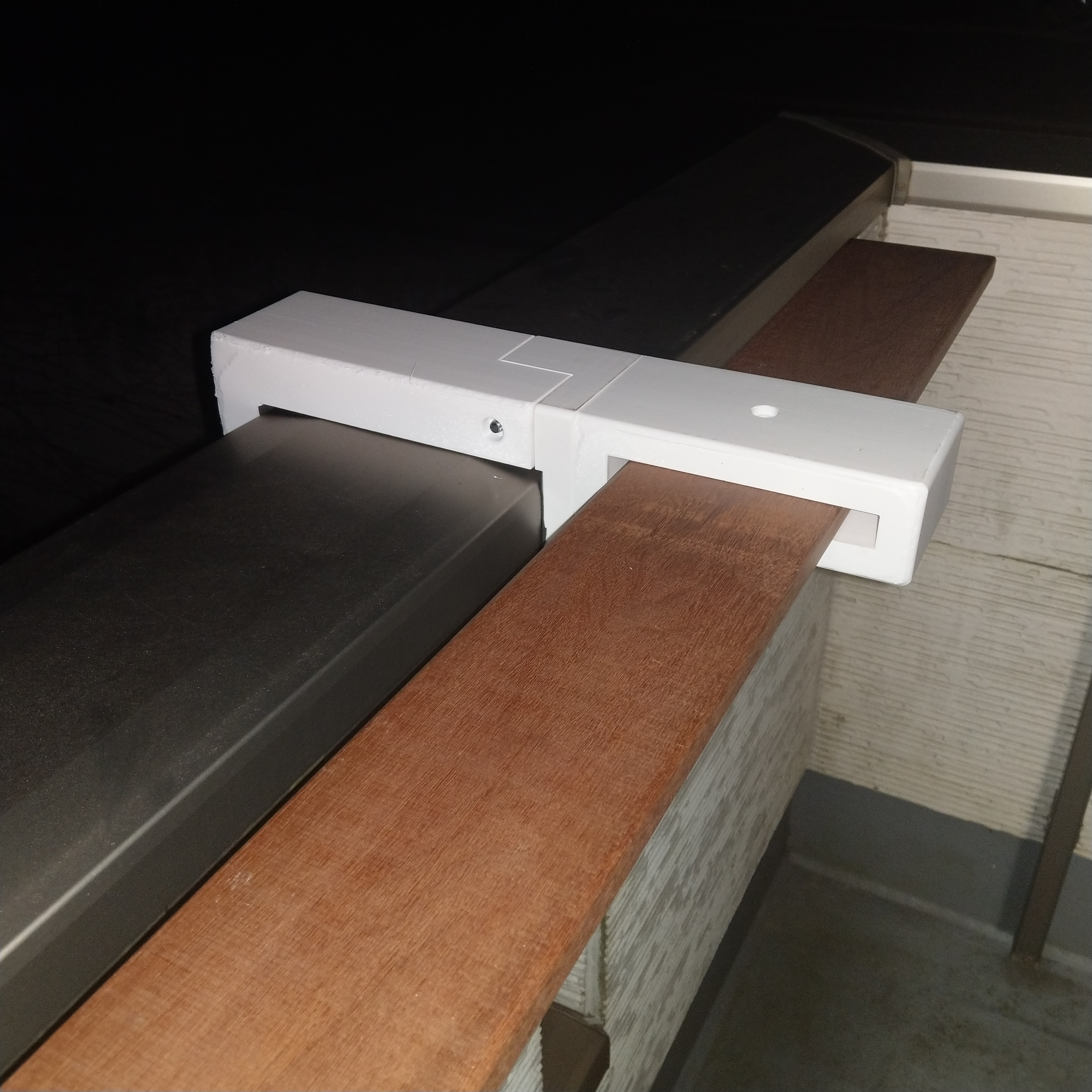 Balcony mount for vawt turbine generator