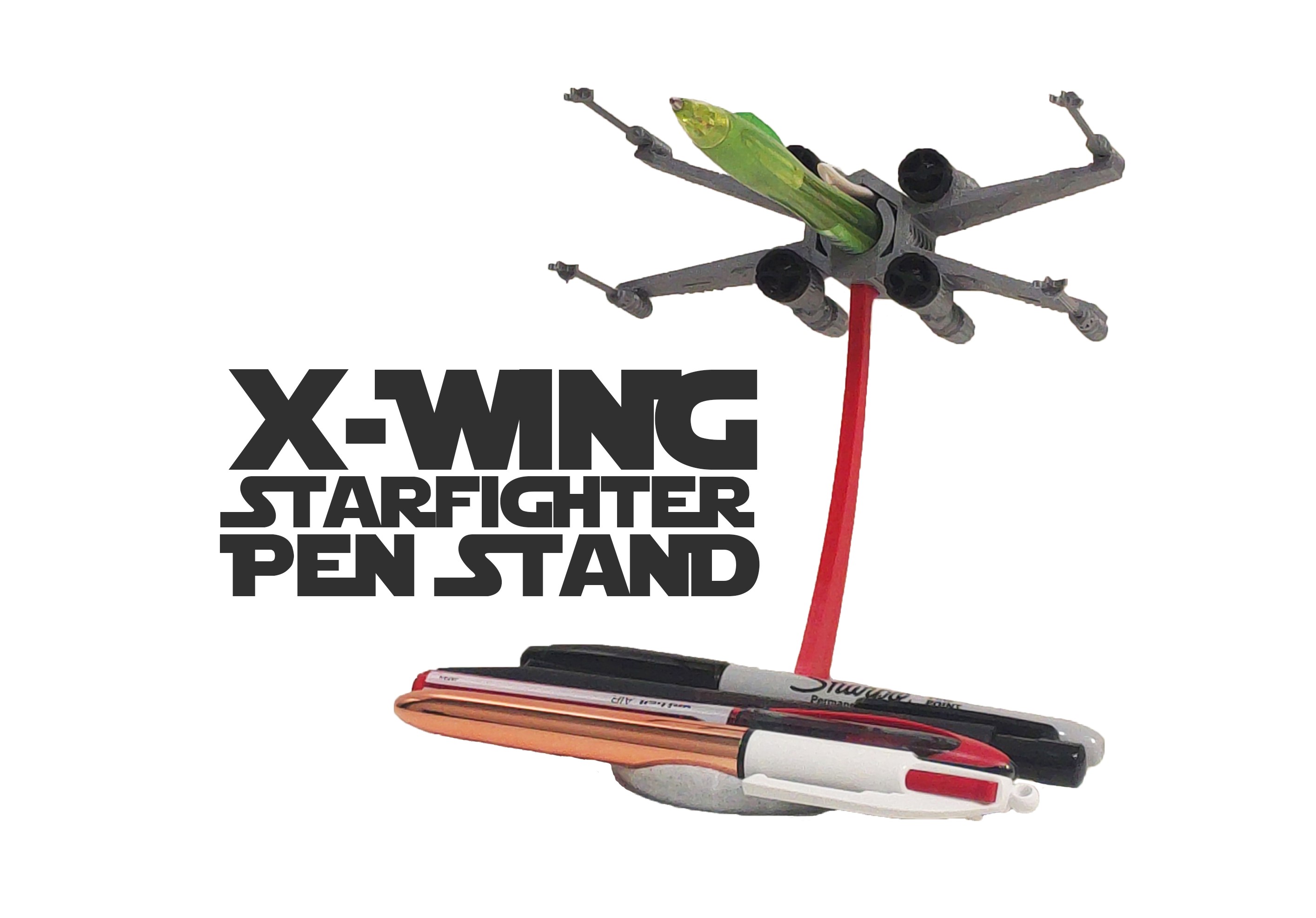 X-Wing Pen Stand