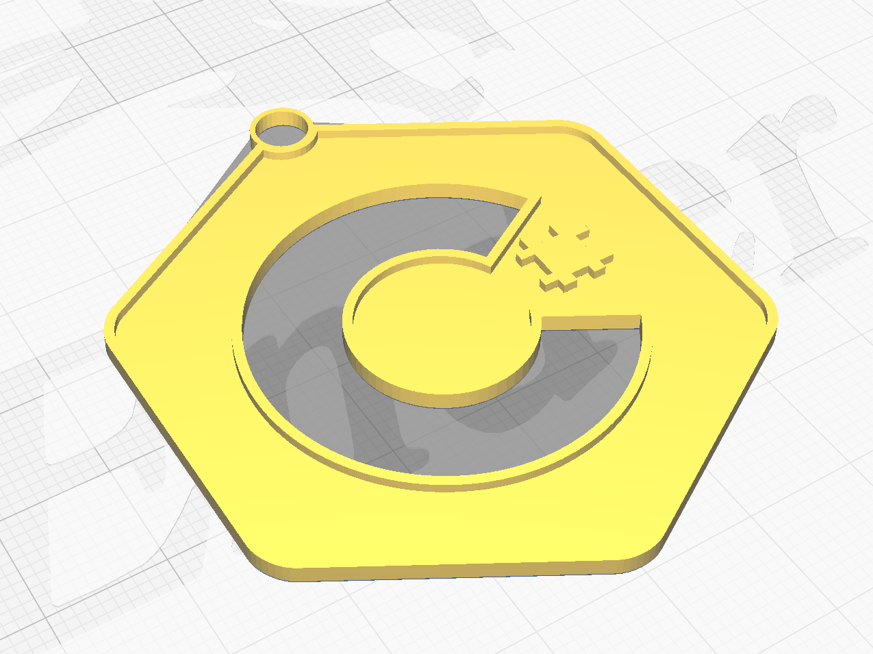 C#_keychain by kemonats | Download free STL model | Printables.com