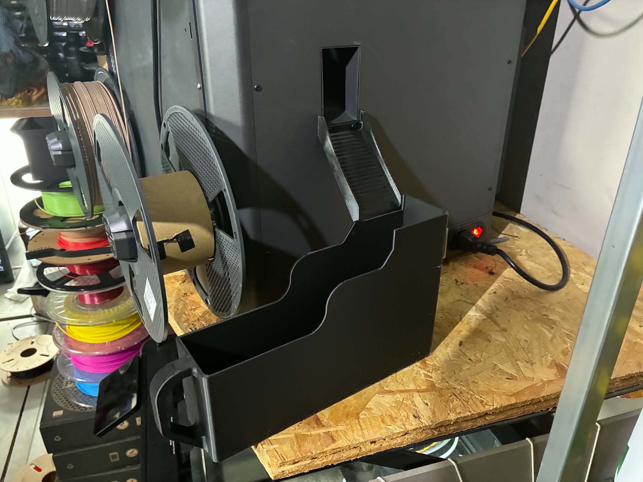 Rear Ramp + Magnetic Purge Bin for the Elegoo Centauri Carbon 1 with CANVAS