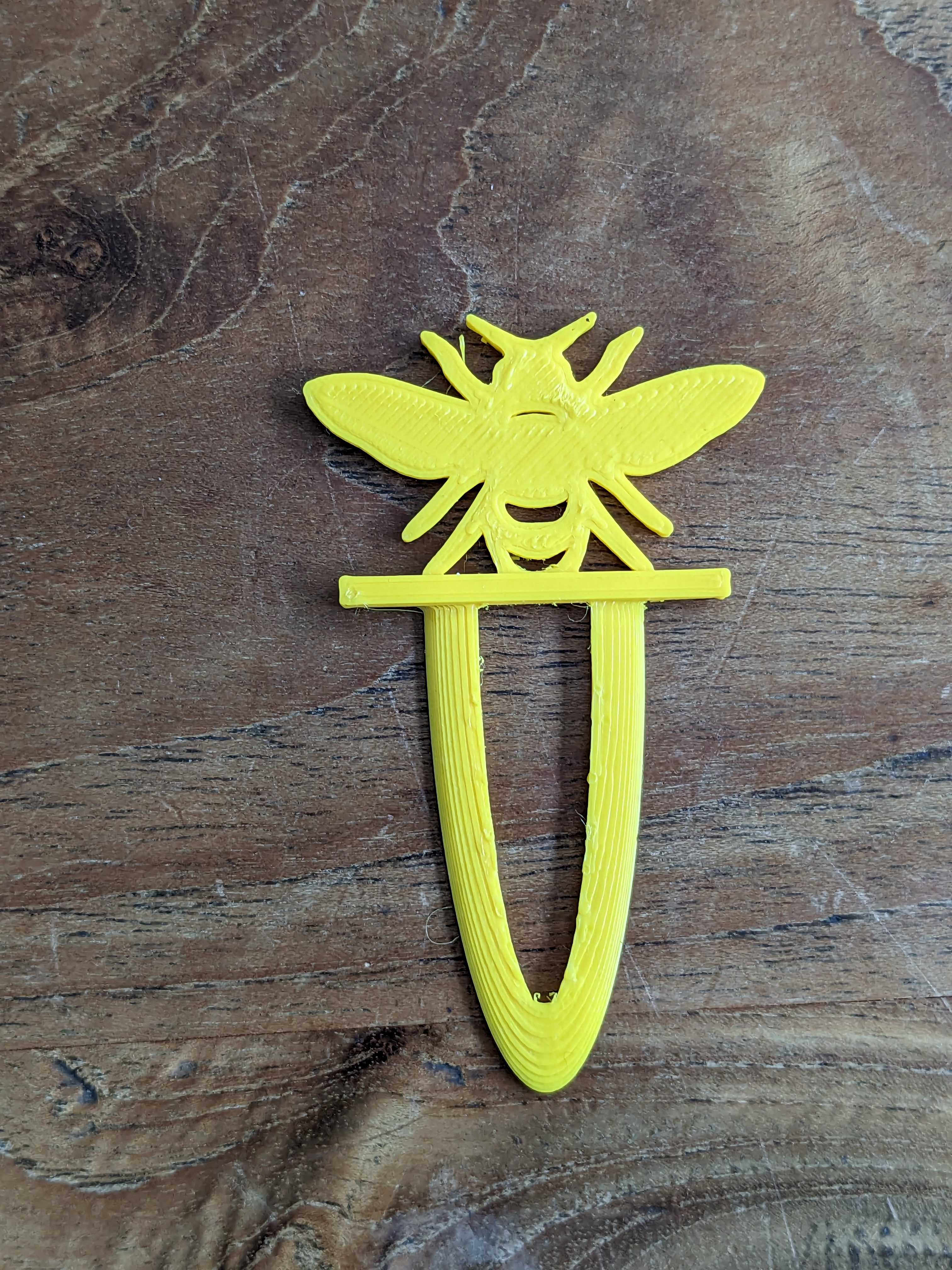 Miniatura 2 do modelo 3D Bee Bookmark