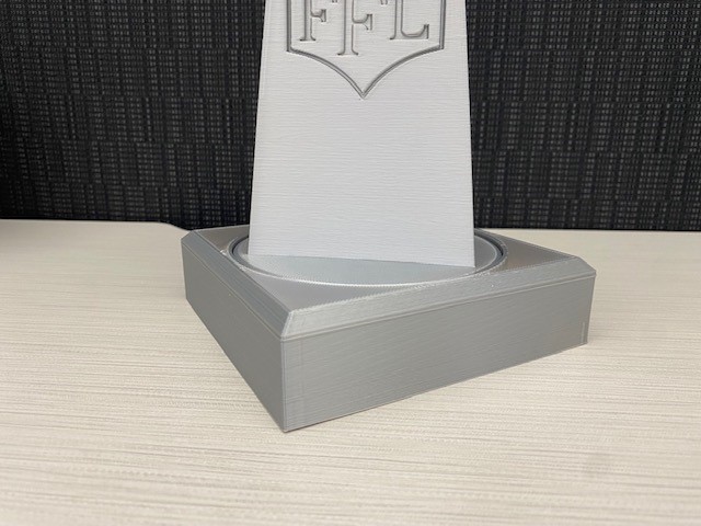 Miniatura 2 do modelo 3D Trophy Base for Name Plates