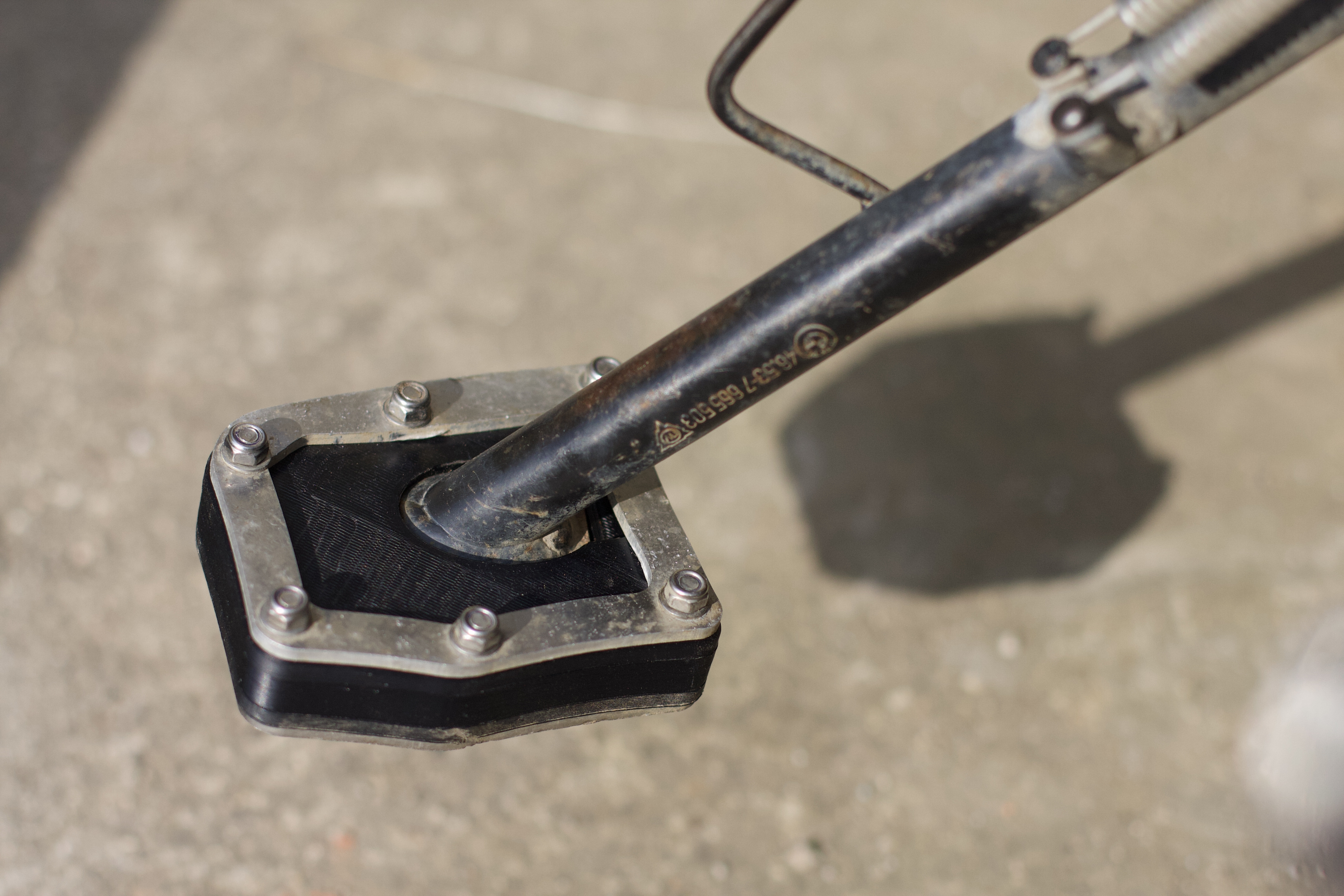 BMW R1150GS Adventure side stand extension by JanDupal | Download free ...