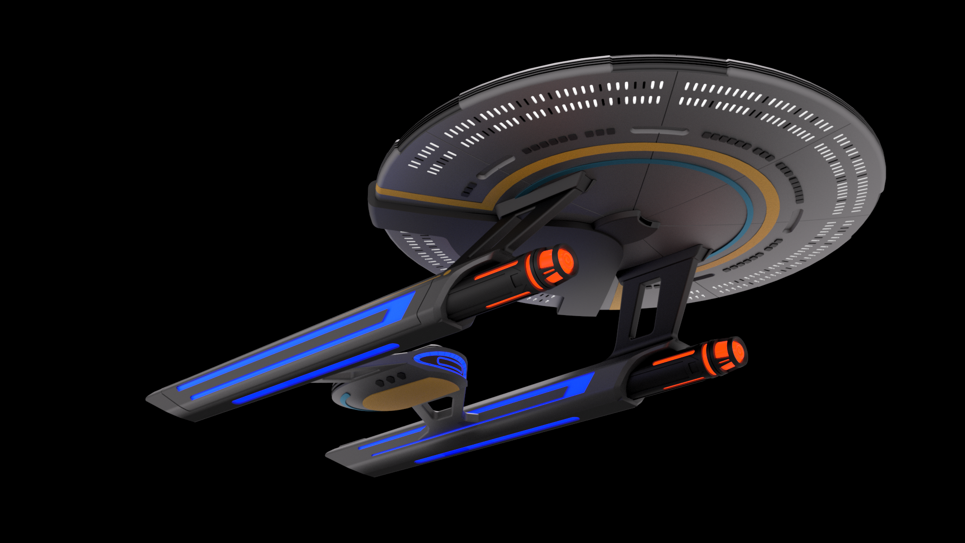 USS Cerritos From Star Trek: Lower Decks By Neebick | Download Free STL ...