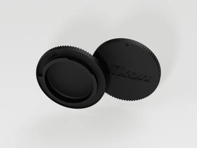 Nikon F Mount Body Dust Cap (No Support Needed!)