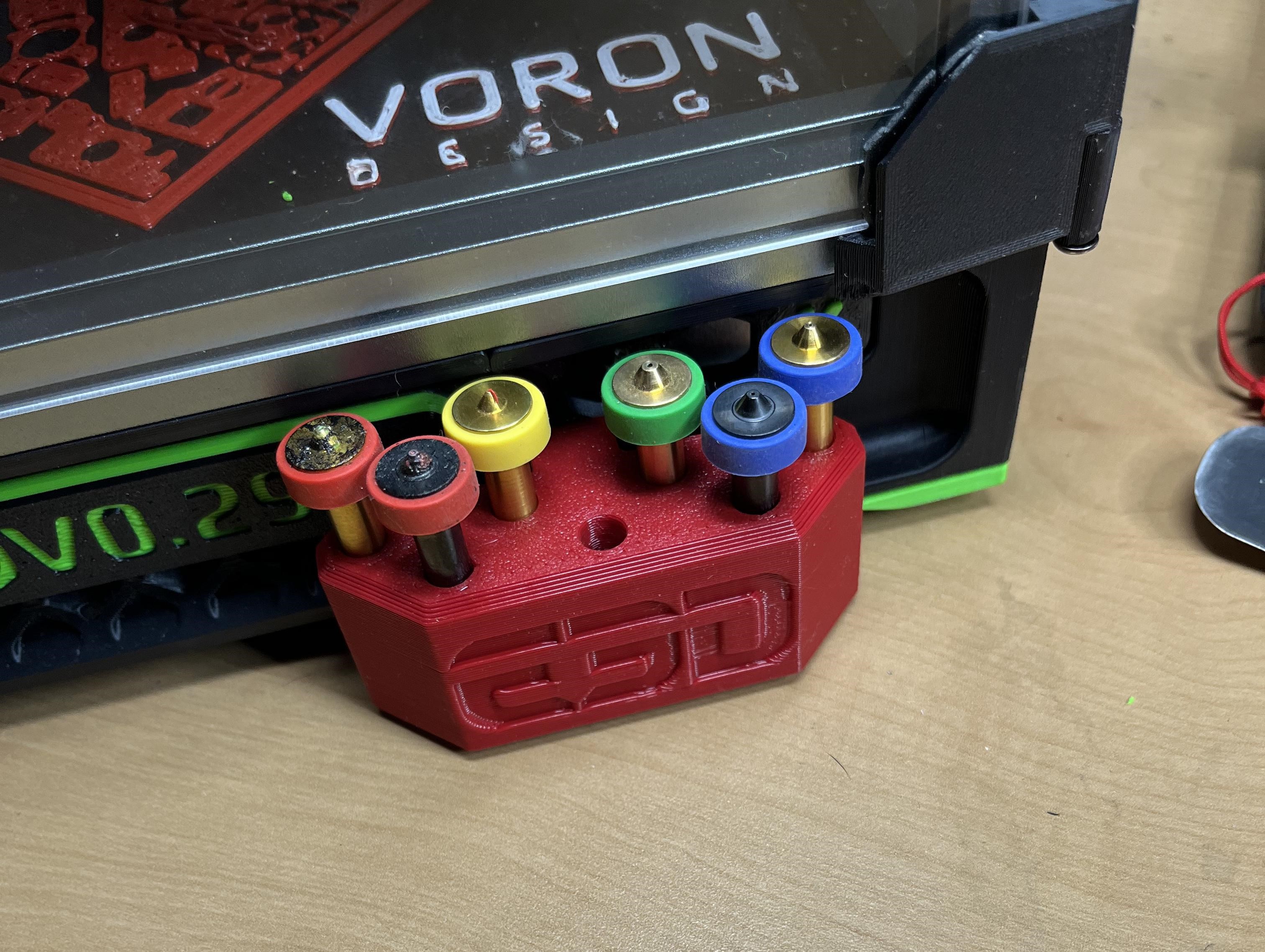 Revo Nozzle Holder V2/V0 3D model thumbnail