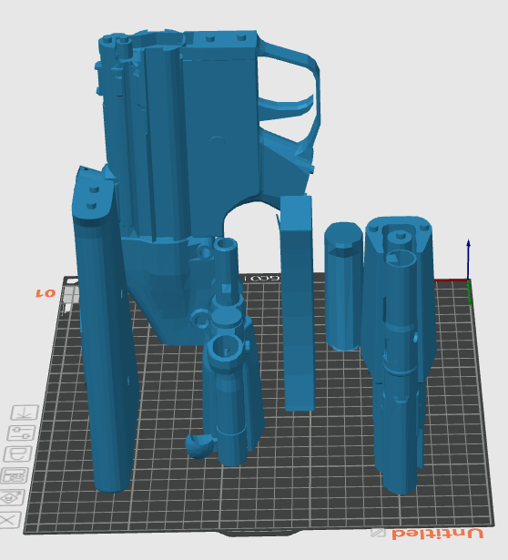 Full Size Rust MP5 Split Model — miniatura 2