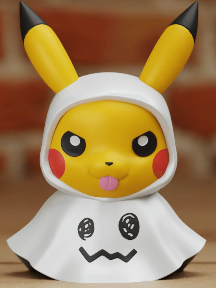 Pikachu with Mimikyu coat