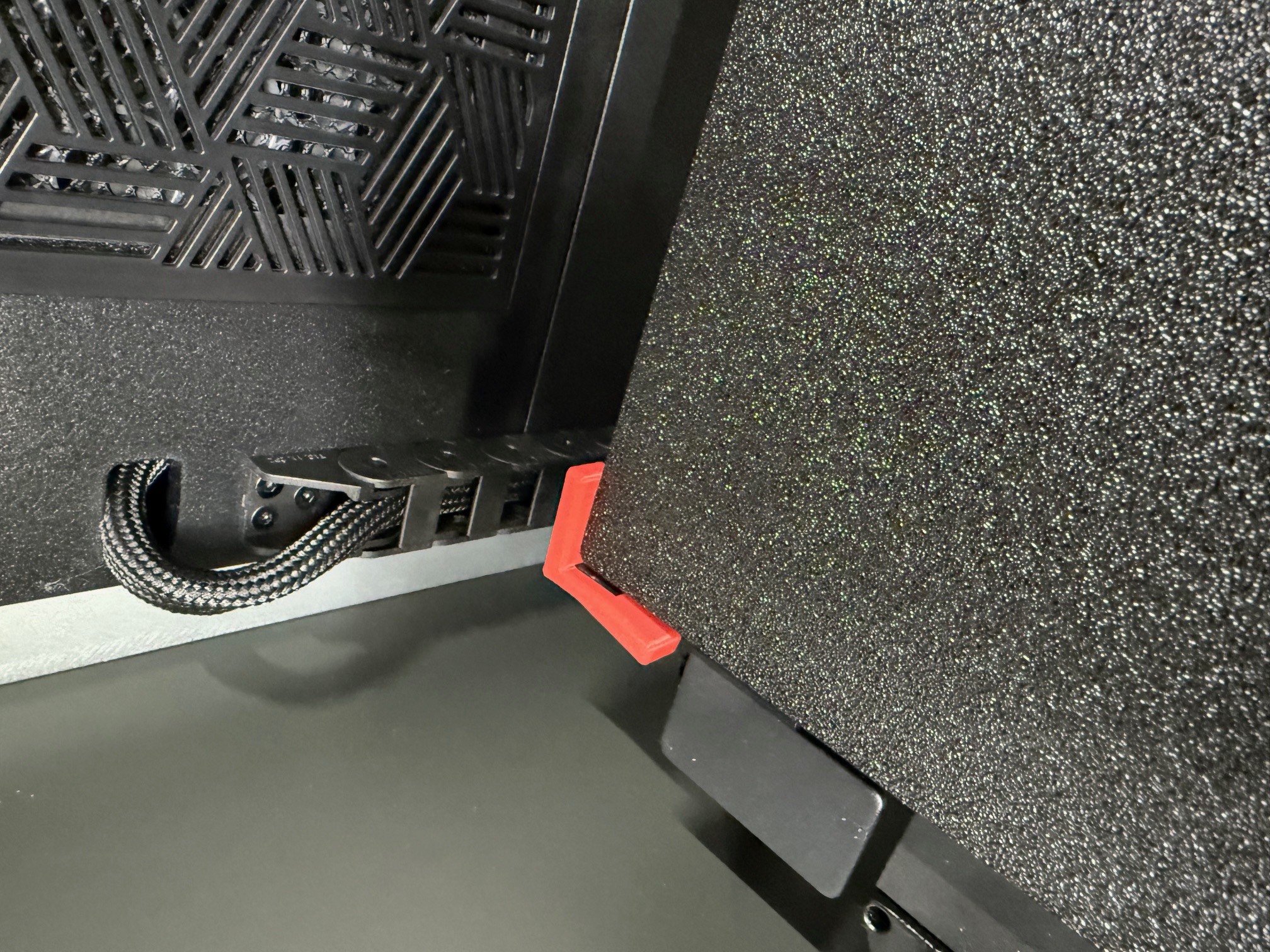 K2 Plus Build Plate Stop Extenders
