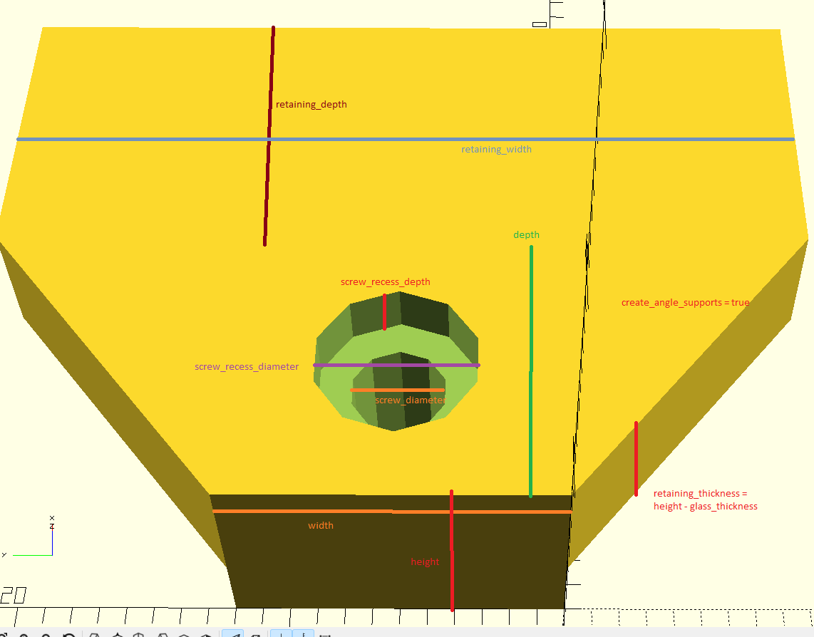 Parametric Retaining Clip