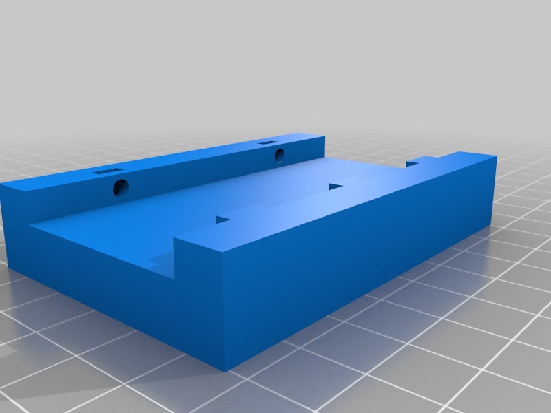 Dual Relay Module Holder for DIN Rails by big12boy | Download free STL ...