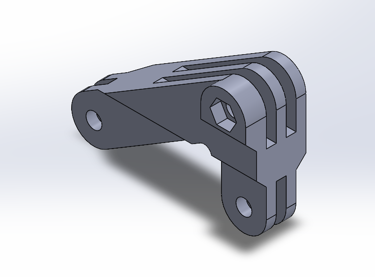 Double Accessory Gopro Mount