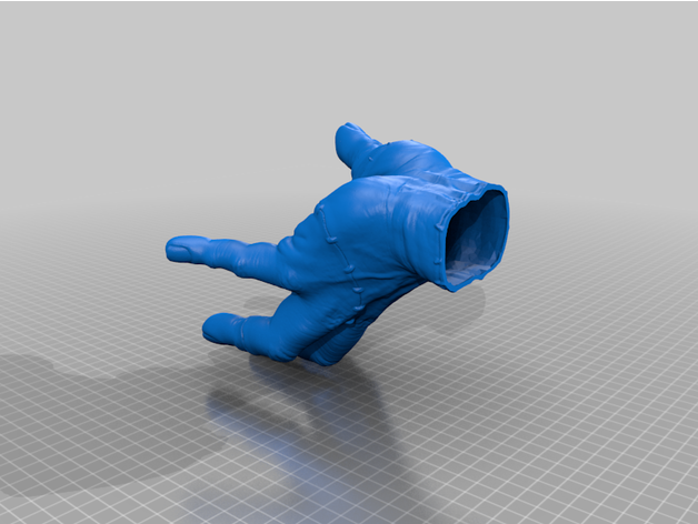 Wednesday - Thing - Hand in 3 Types and repaired Mesh