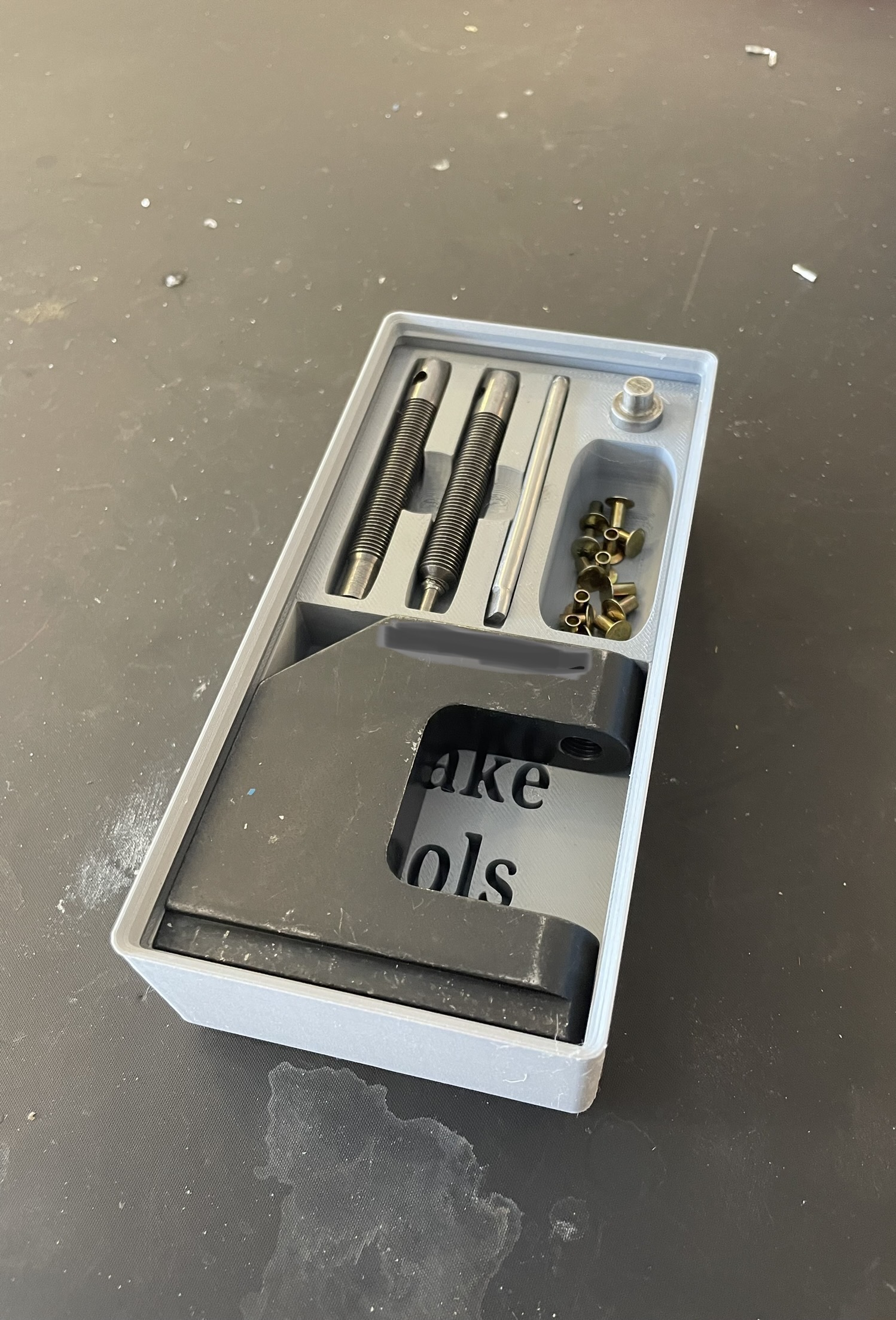 Aircraft Brake Rivet Tools Tray Gridfinity! by Bnut157 Download