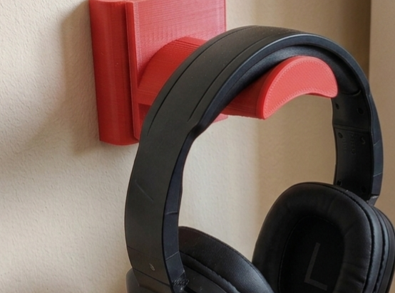 Support mural casque 3D model by Lilayer 3D
