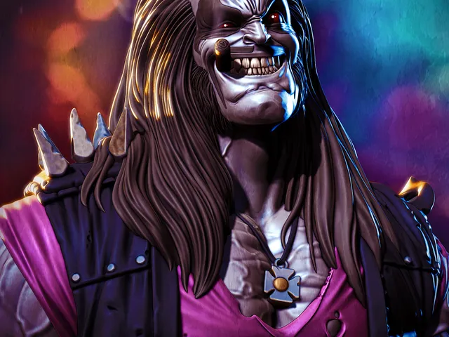 Lobo Bust (pre-supported)