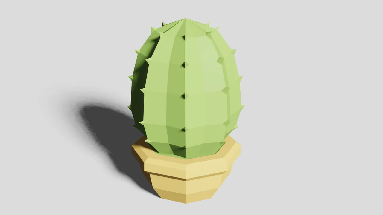 Low Poly succulents with interchangeable pots by CWIP | Download free STL  model | Printables.com