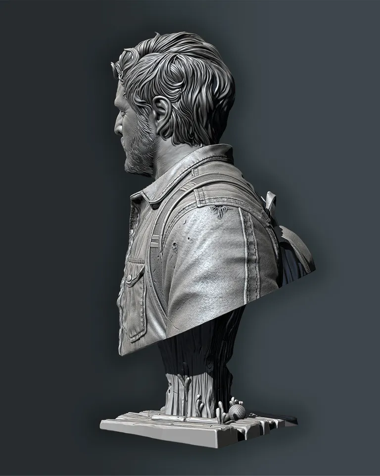 Pedro Pascal - Joel - The Last of Us | 3D Print Model