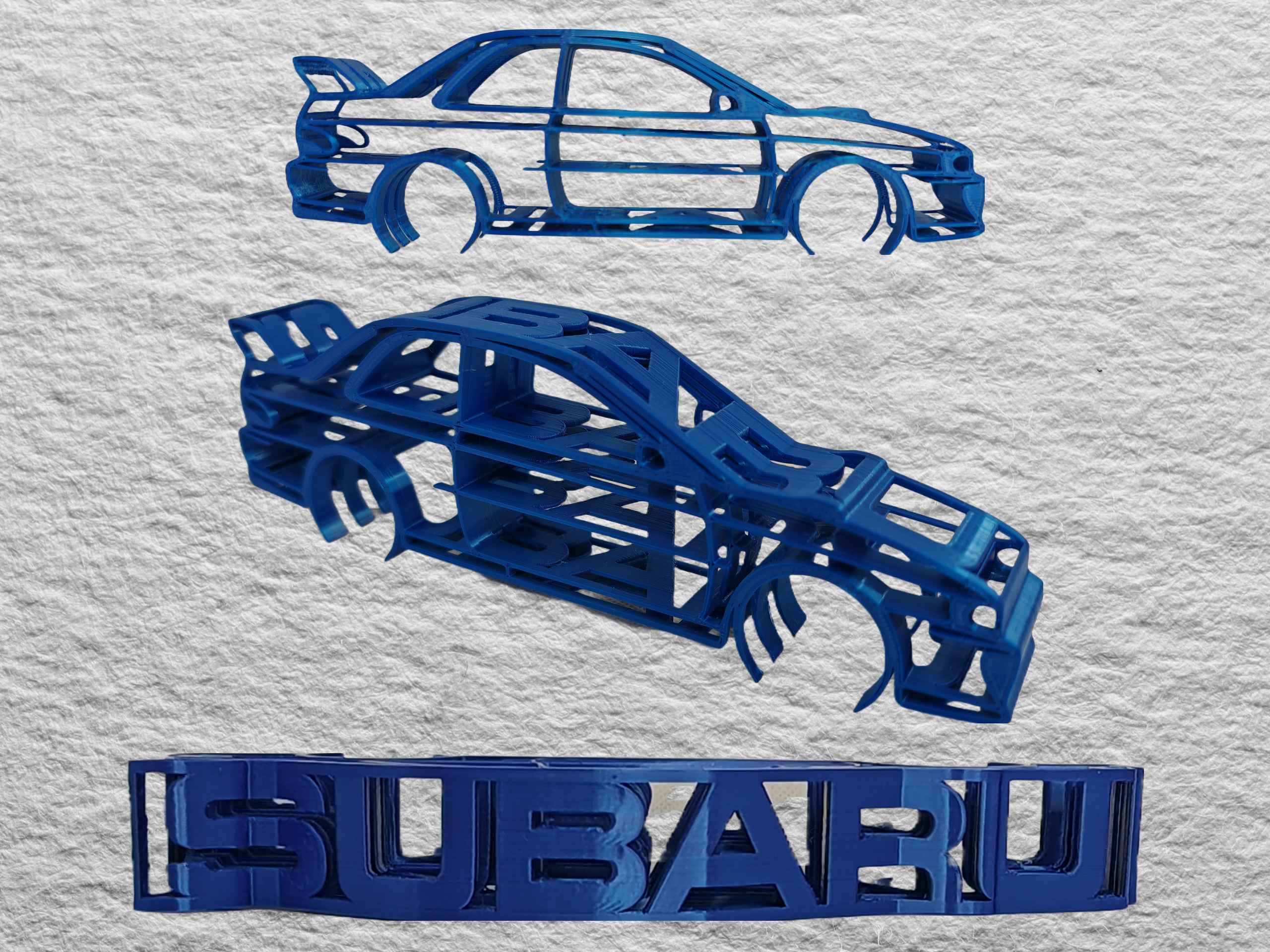 Subaru Impreza GC8 Silhouette Remix