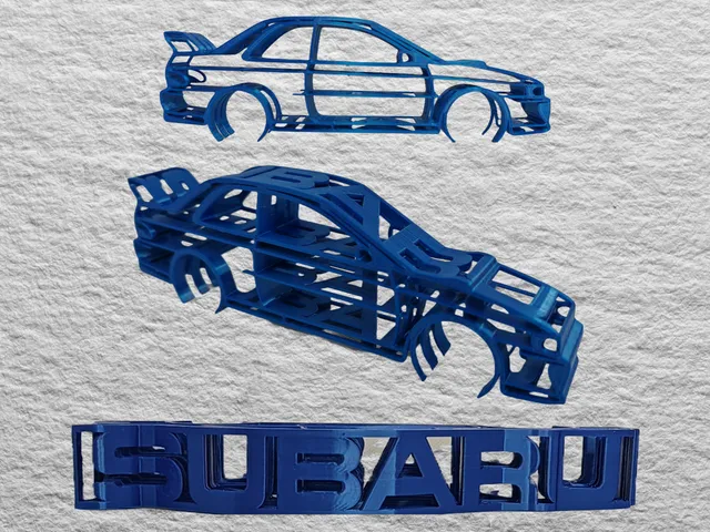 Subaru Impreza GC8 Silhouette Remix