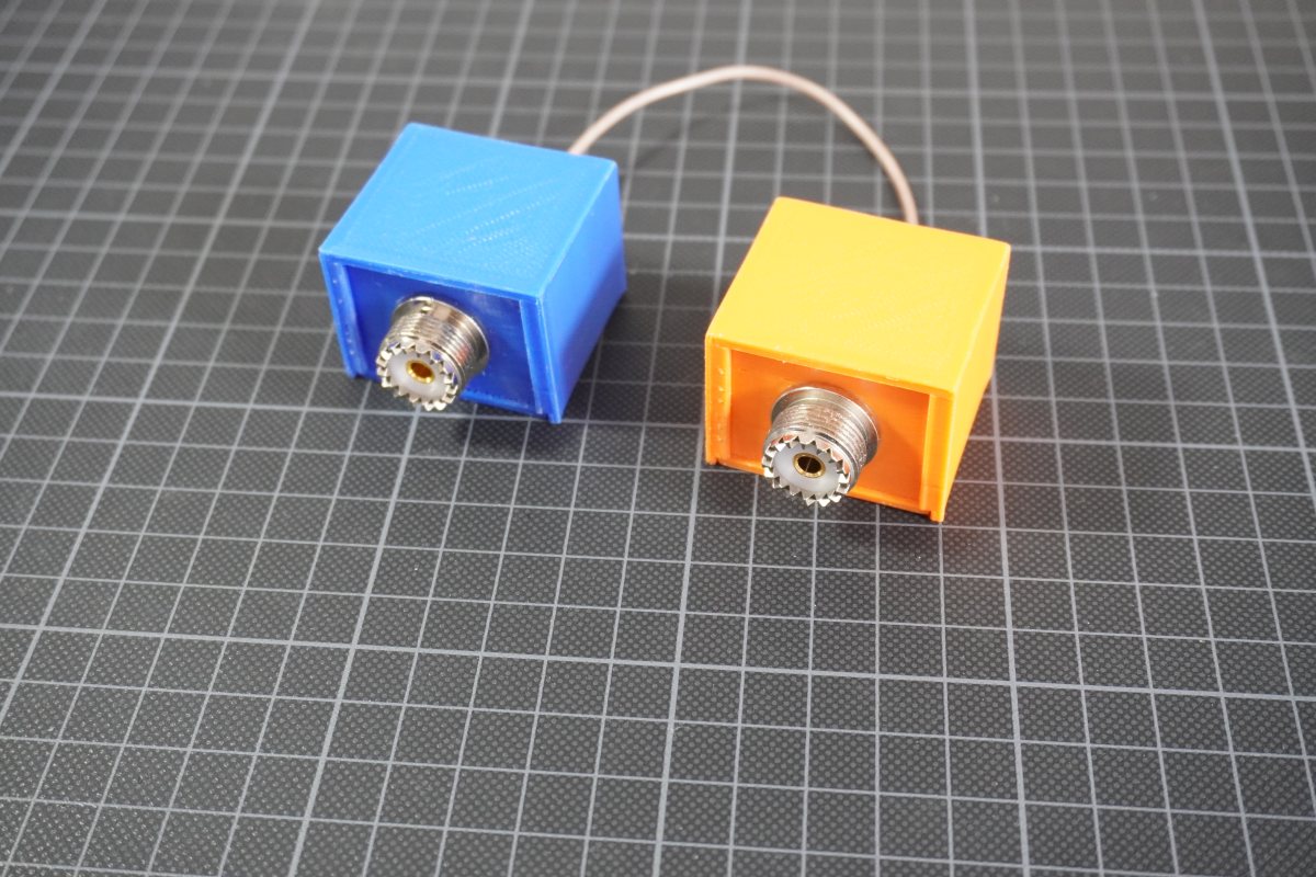 PLSO239 case for DIY Koax Window passthrough
