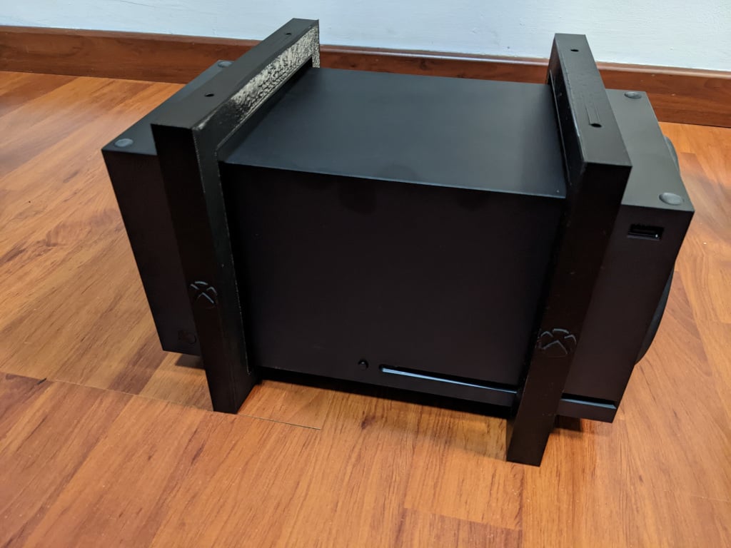 Xbox series X hanging support by Deimosfr Download free STL model