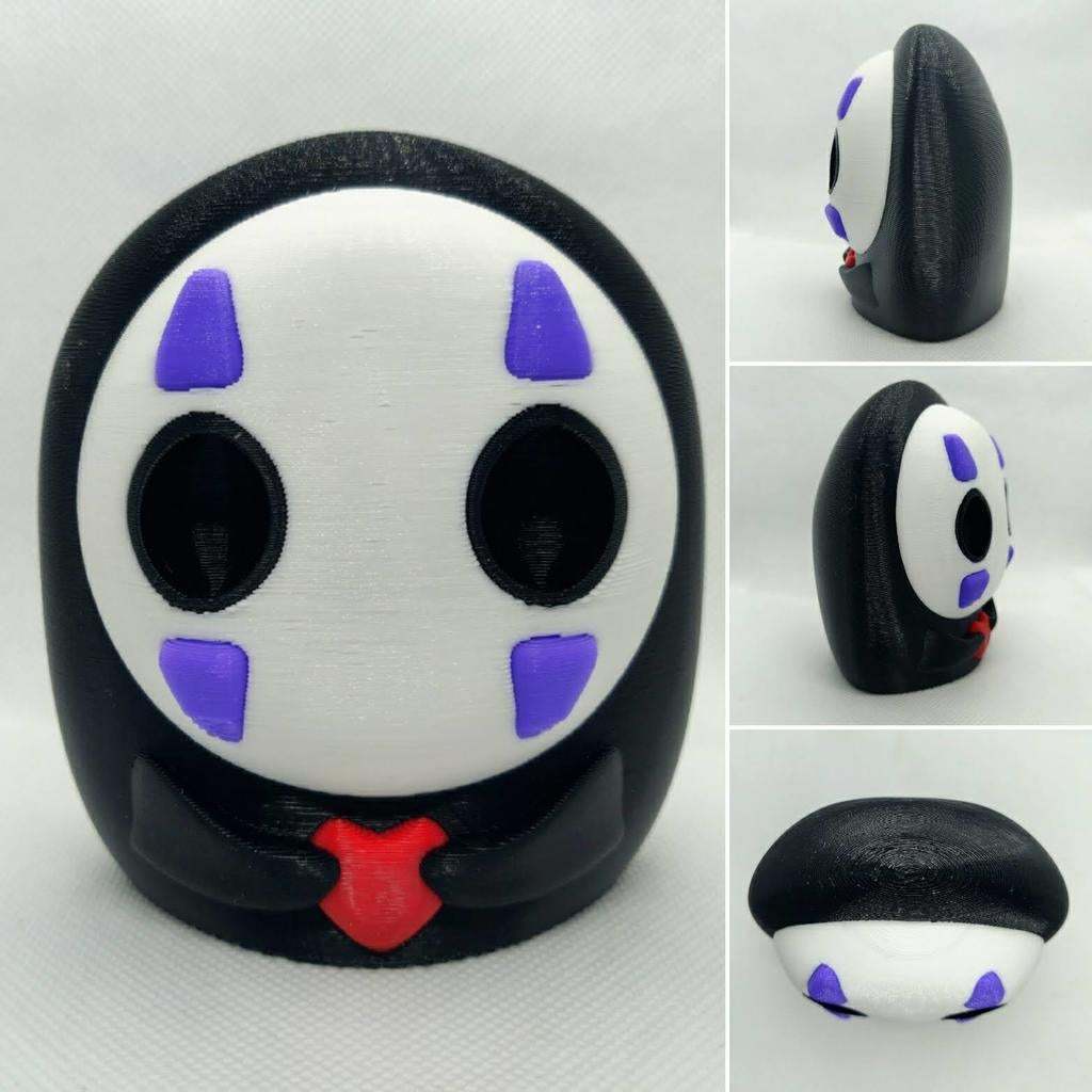 Spirited Away - No-Face keychain and magnet by plomdawg, Download free STL  model