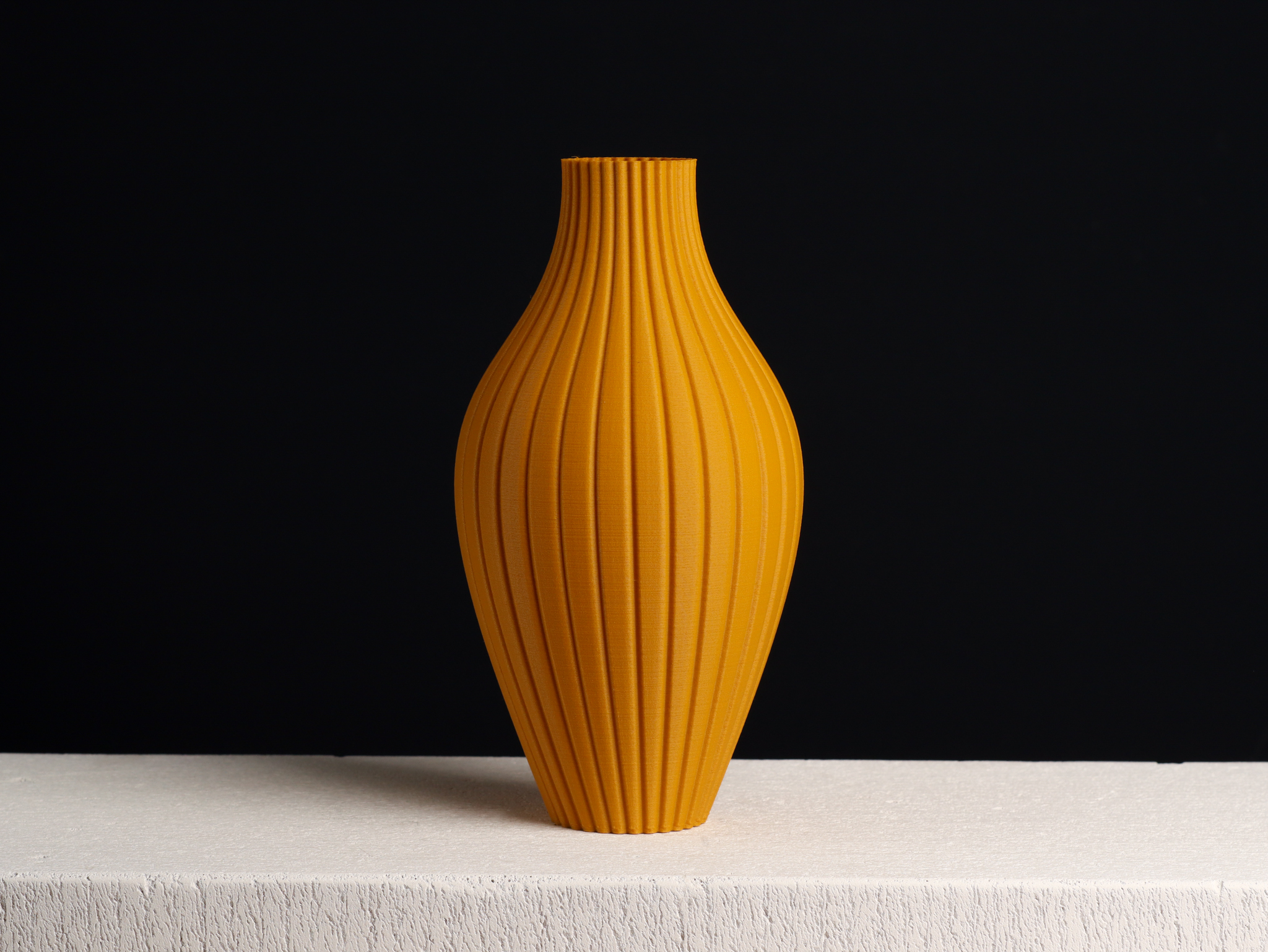 Striped Bulb Vase, (Vase Mode)