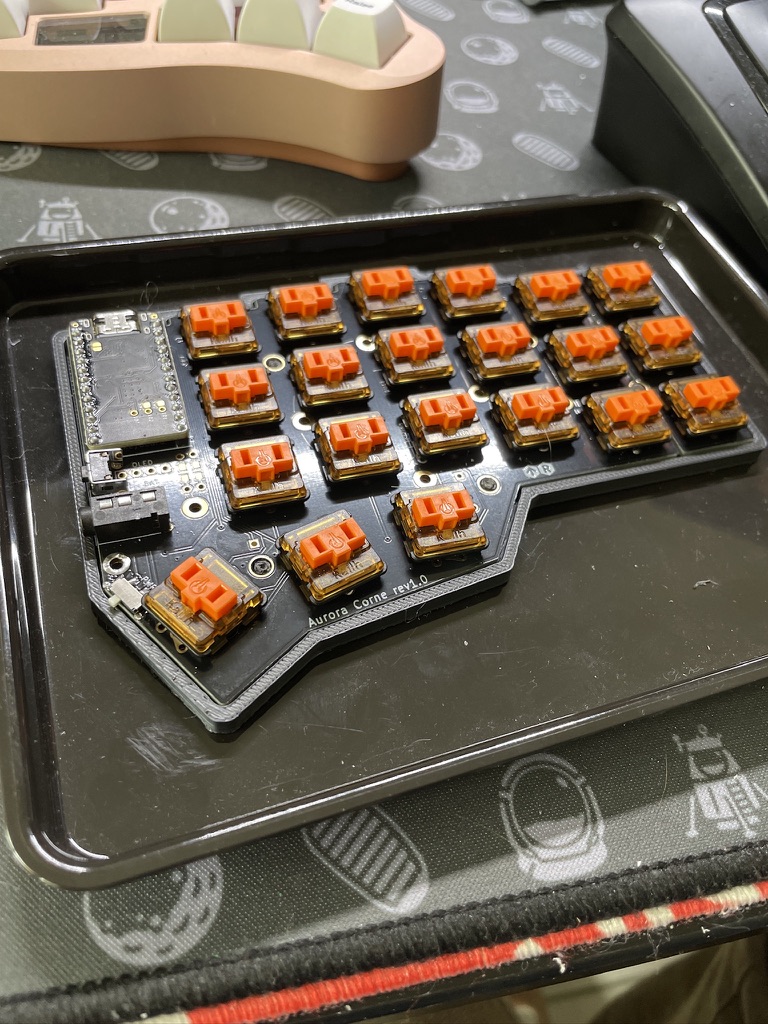 CRKBD very low profile case