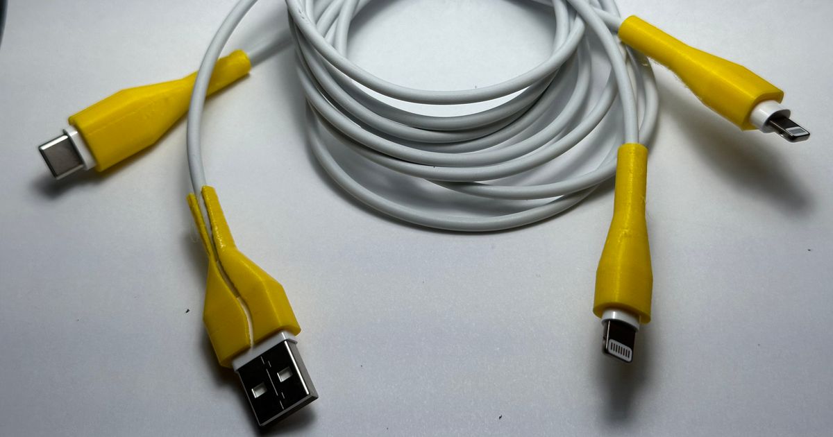 Cable Saver for TPU by RascalHoudi | Download free STL model ...