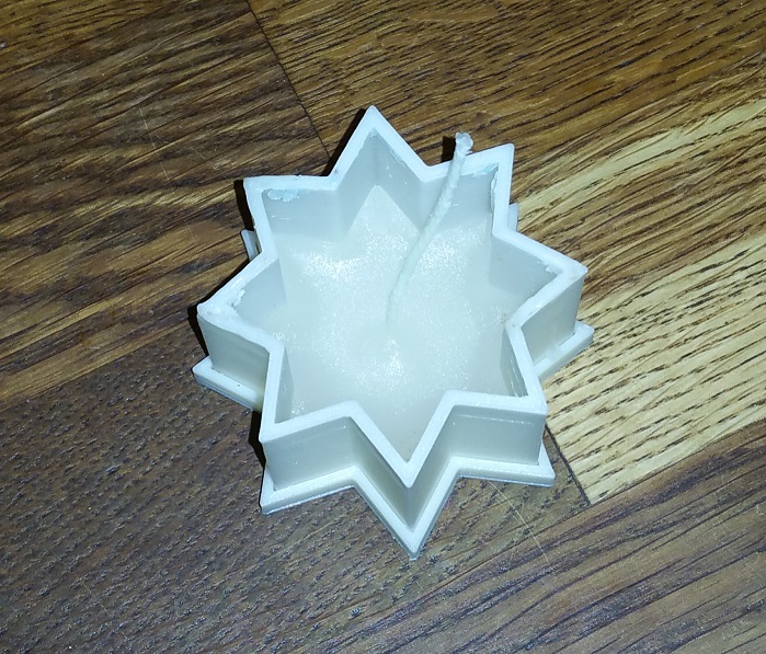 Miniatura 4 do modelo 3D Candle mold