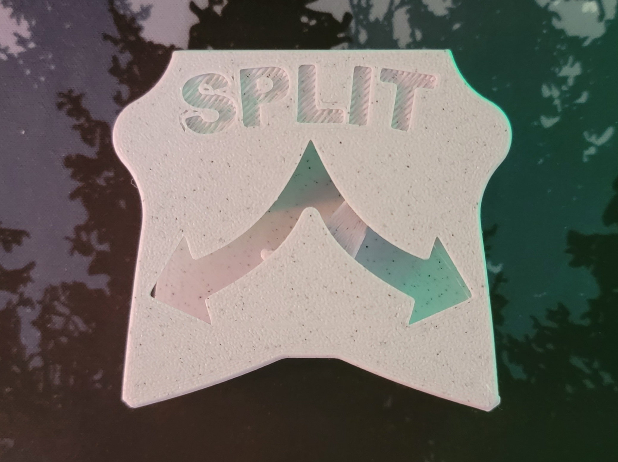 Magnetic Marble Run: Splitter