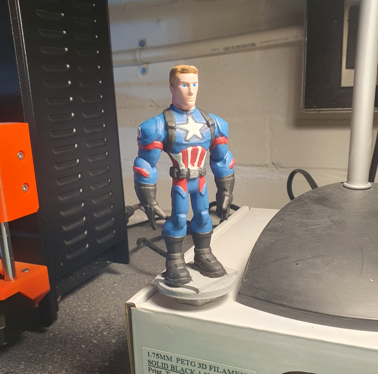 Disney Infinity Captain America By Antoine Download Free Stl Model