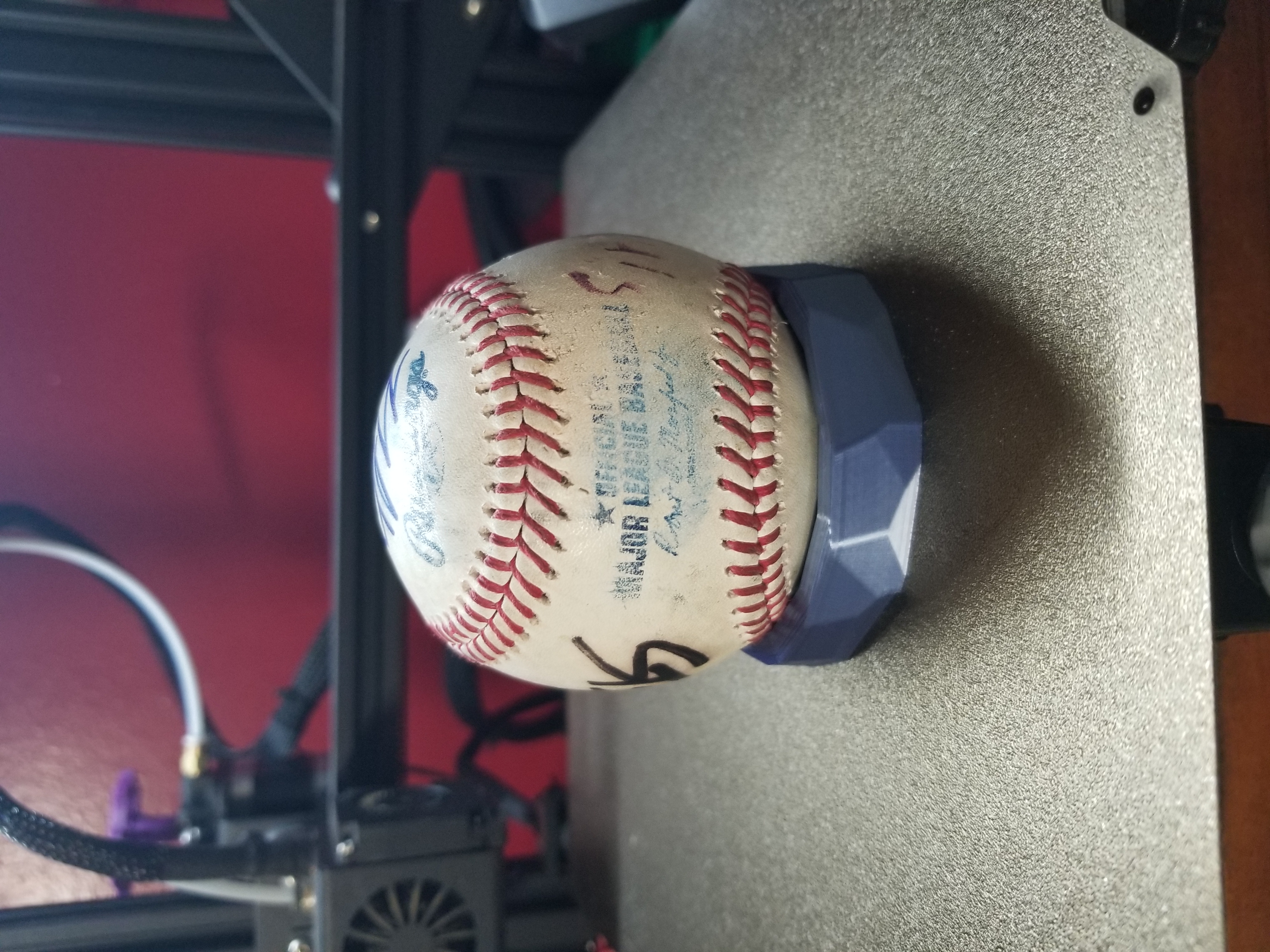 Low Poly Baseball Stand