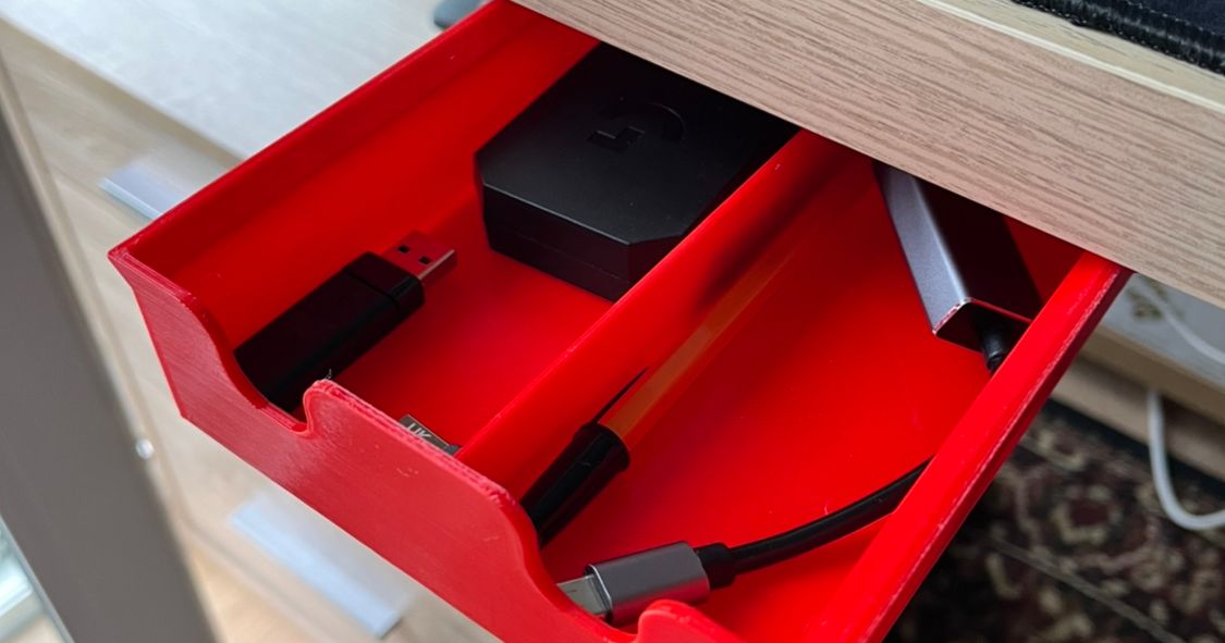 Under desk drawer by Mikołaj Download free STL model