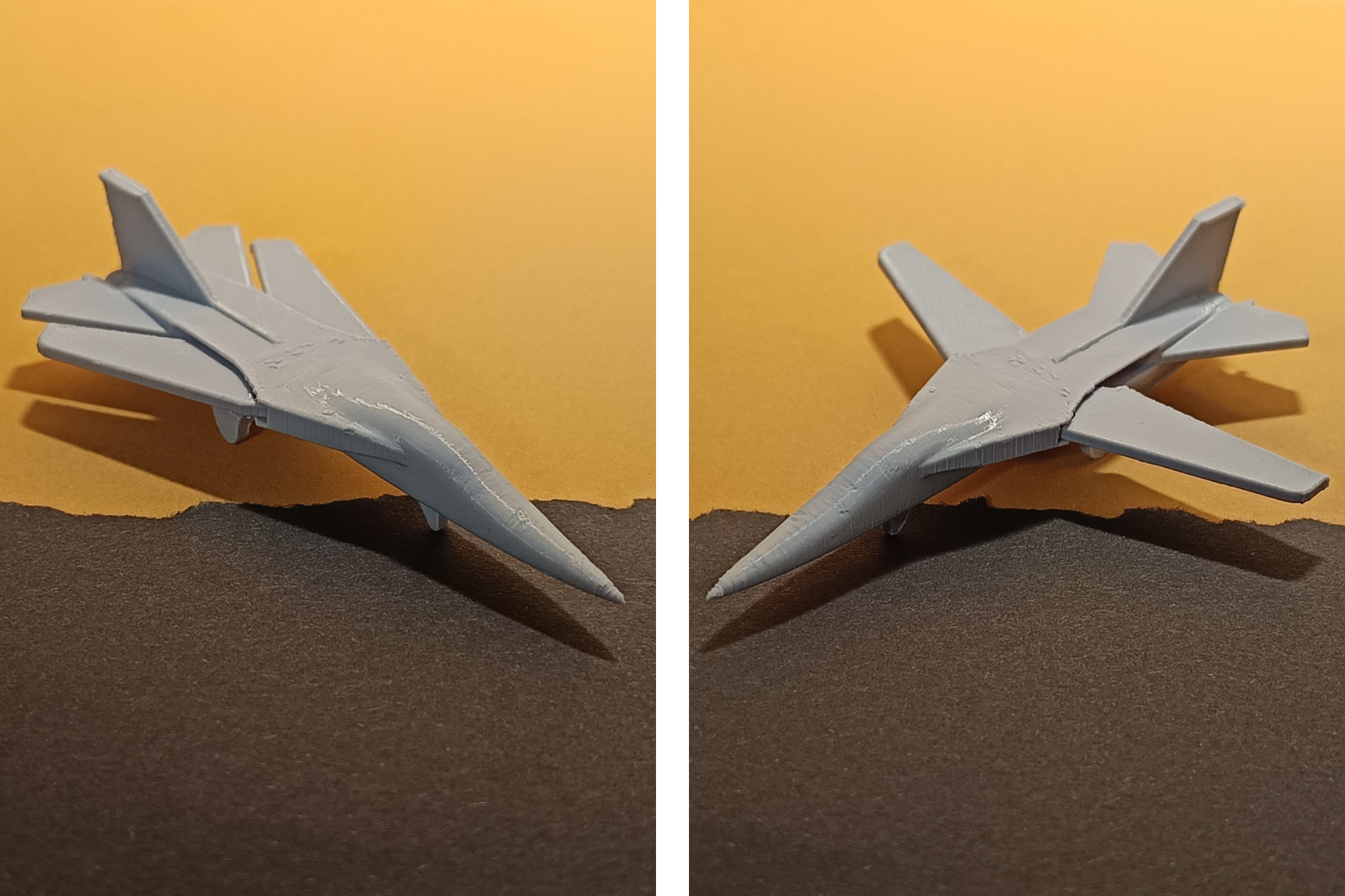 F-111 Aardvark print-in-place and articulated micro attack aircraft - full redesign — miniatura 2
