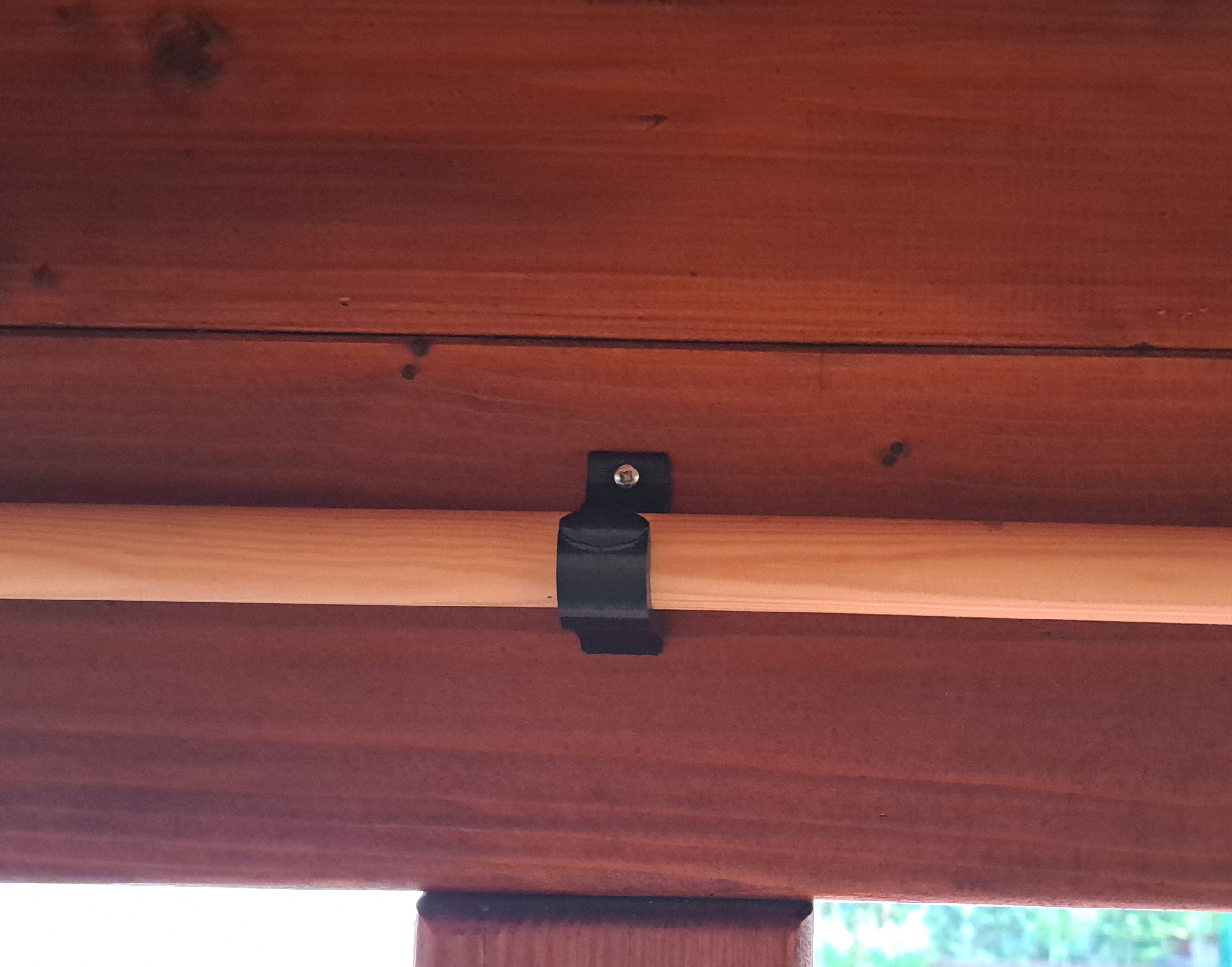 curtain rod holder
