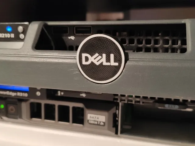 Dell PowerEdge bezel logo