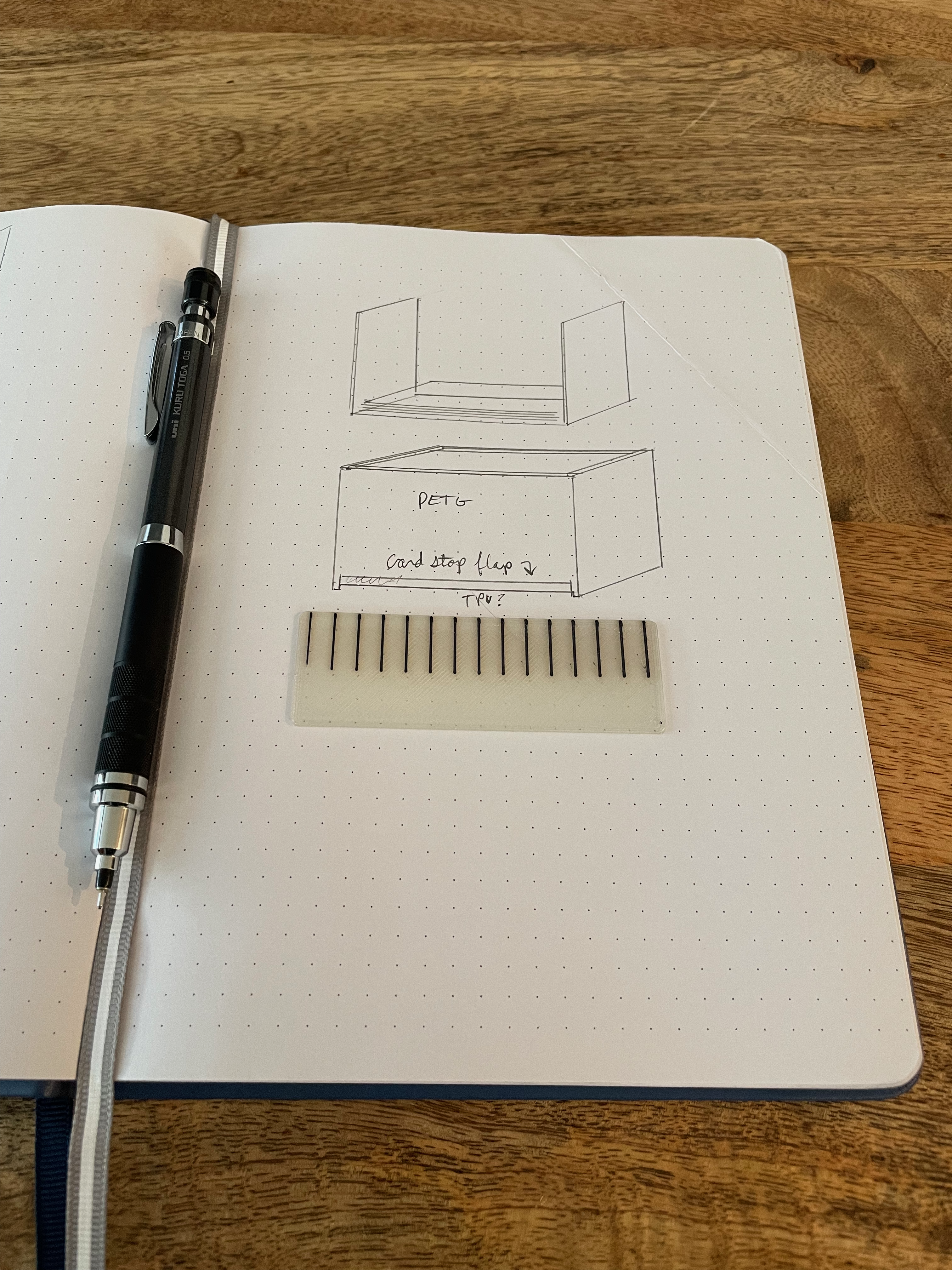Notebook Straight Edge