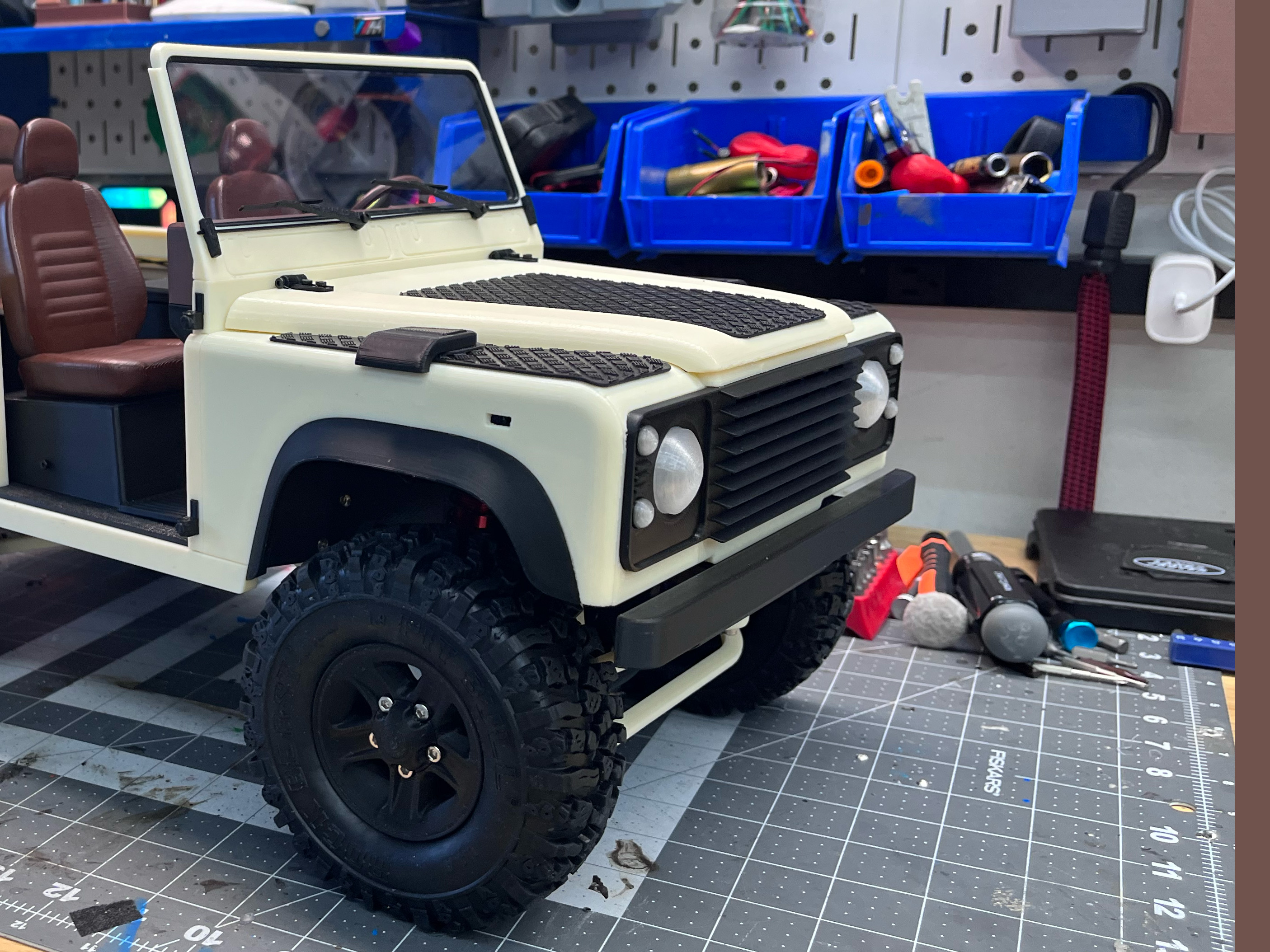 3dSets Landy Headlight Lens and Headlight for LEDs