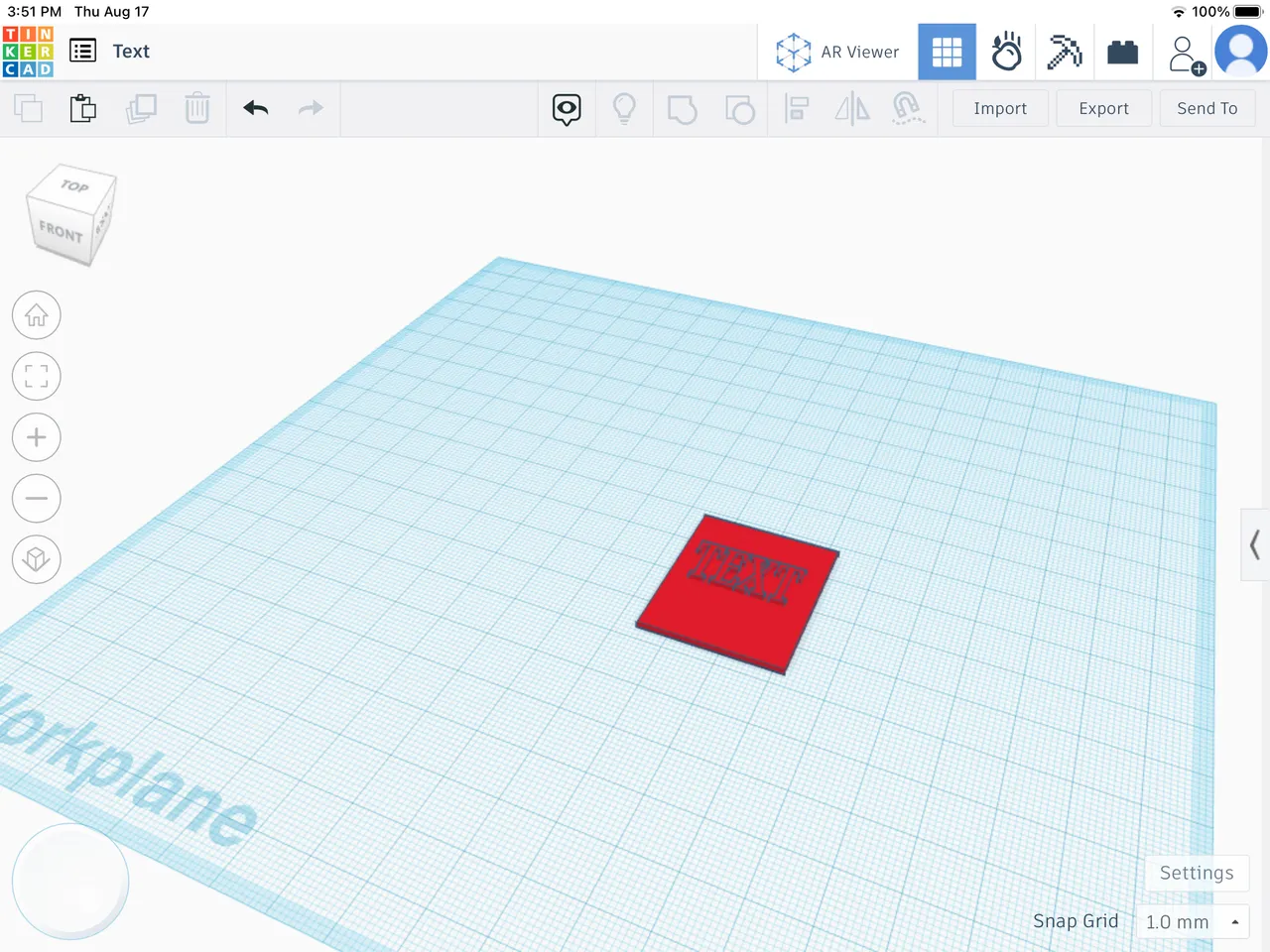 Text by casen | Download free STL model | Printables.com