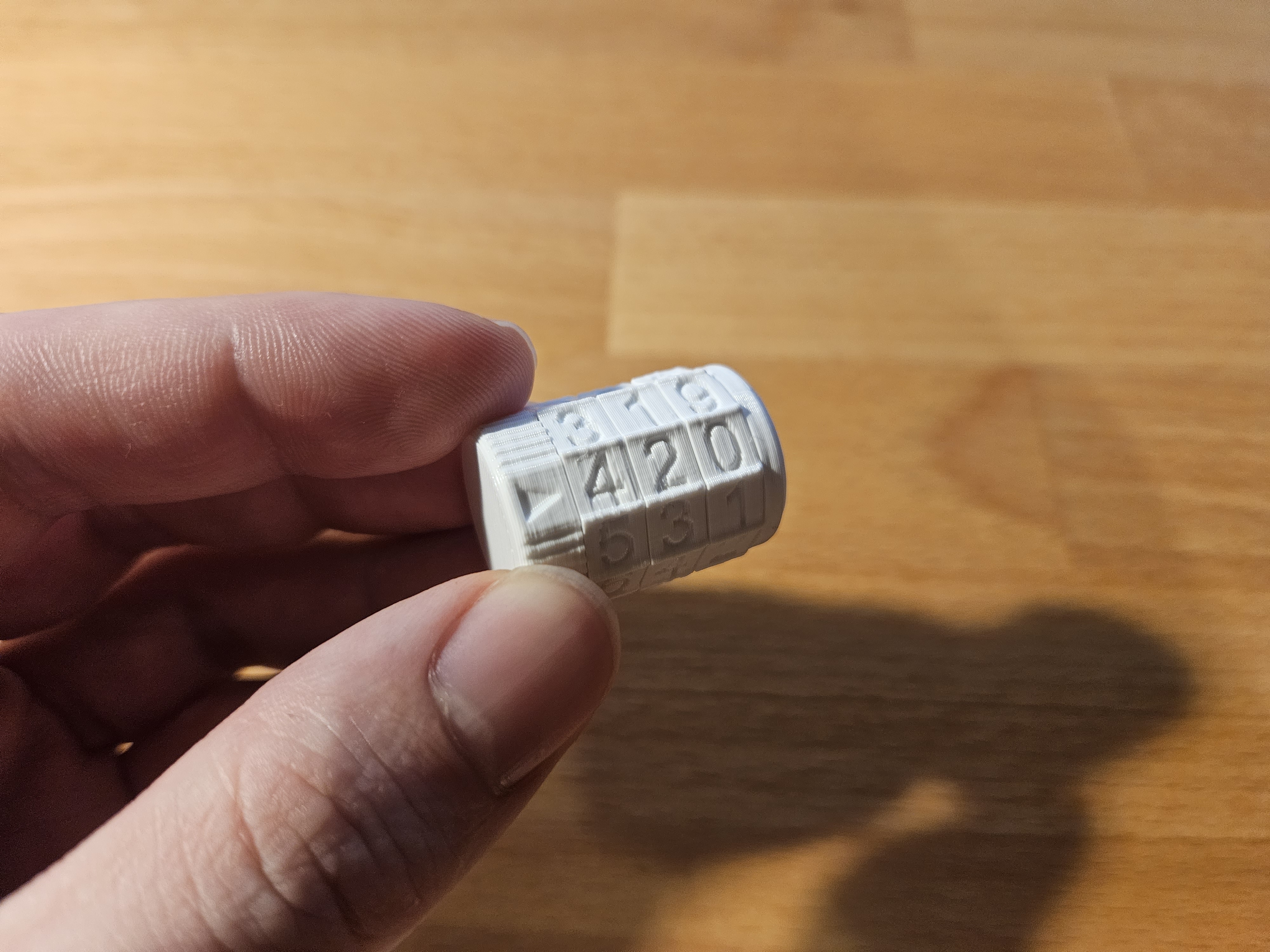 Snappy 3-digit counter