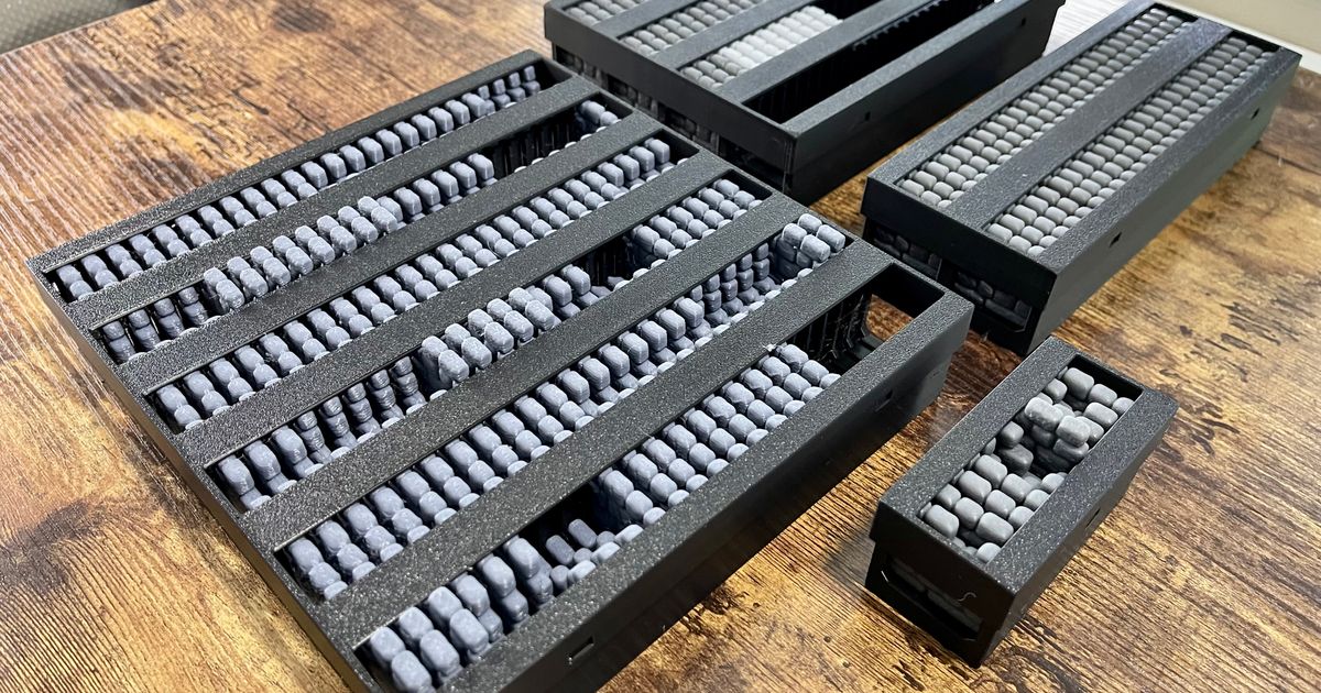 Dynamod Game System - Walls Storage Boxes by Geert Bevin | Download free STL model | Printables.com