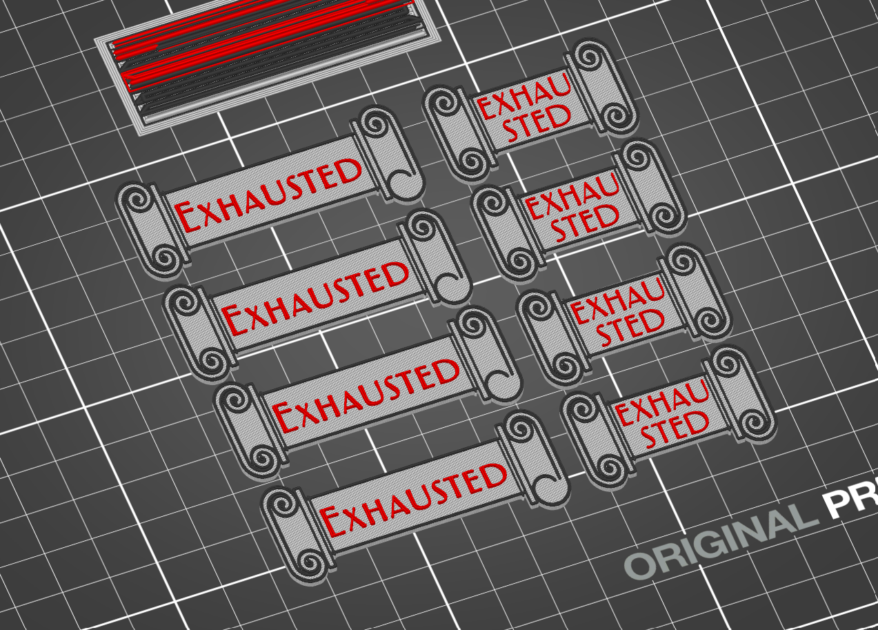 Aeon Trespass: Odyssey - Exhausted Tokens