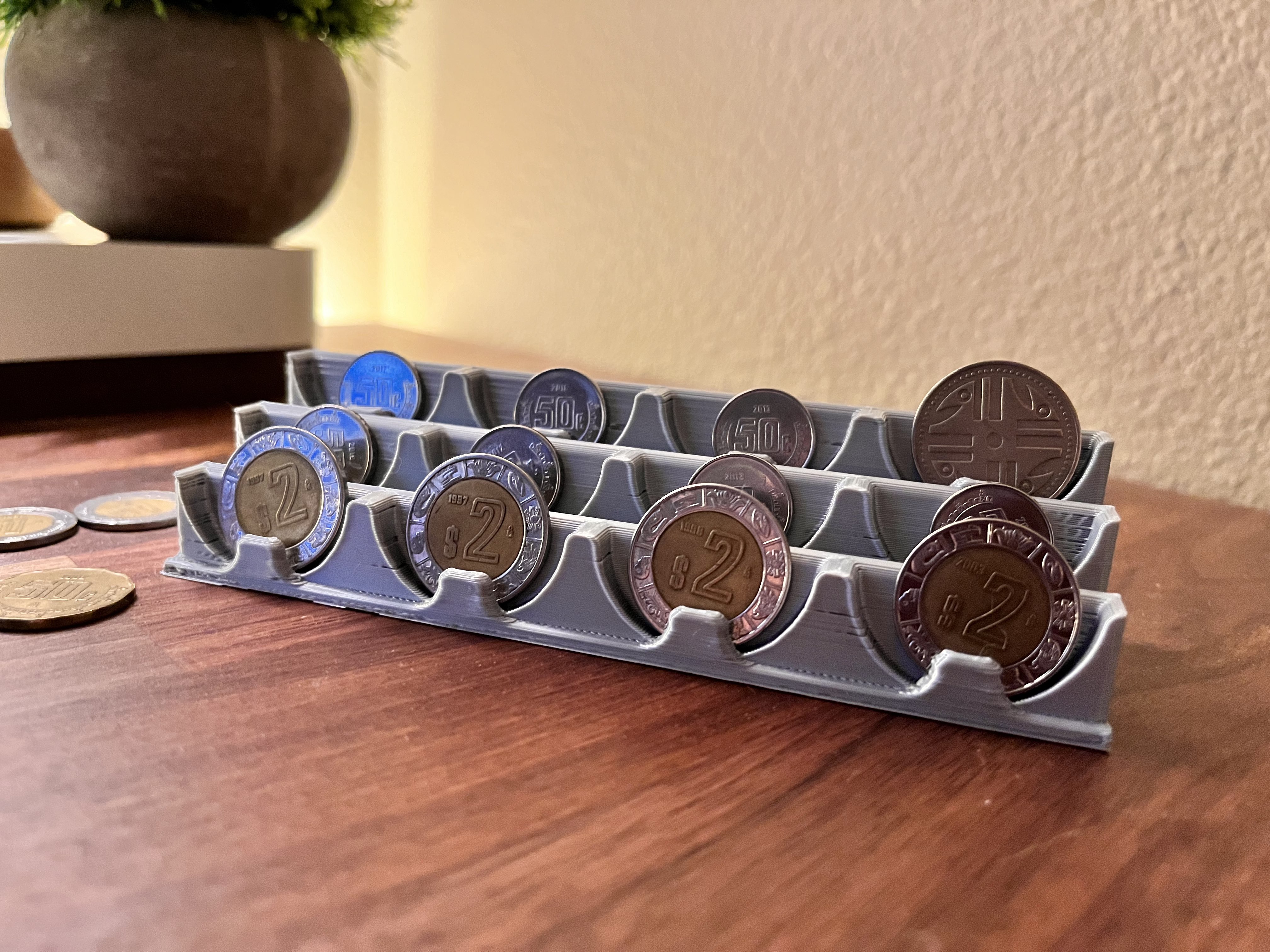 Coin Display - 12 Count by SillyPrints | Download free STL model ...