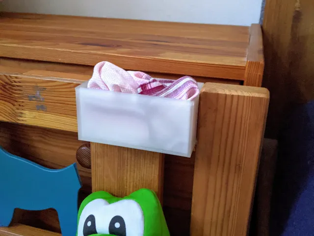Bed napkin holder
