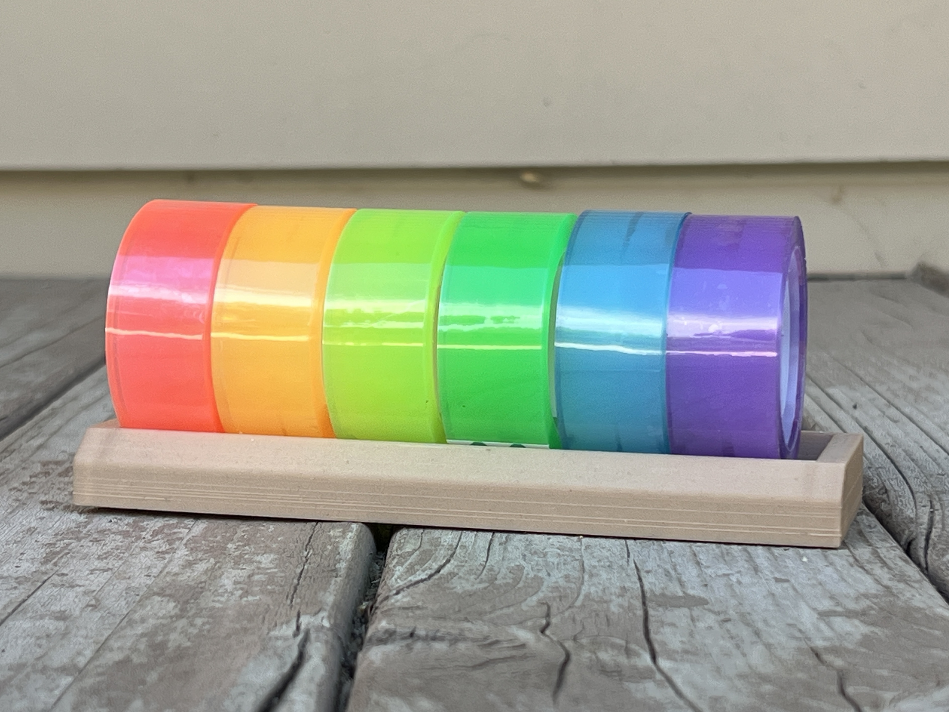 Stackable Washi Tape Storage by Golnaz Electric Download free STL model