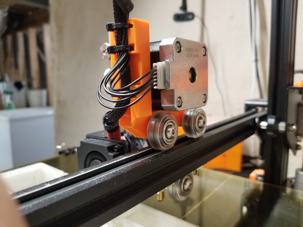 Micro Swiss Direct Drive Cable Support Bracket by Big Dog 3D Creations