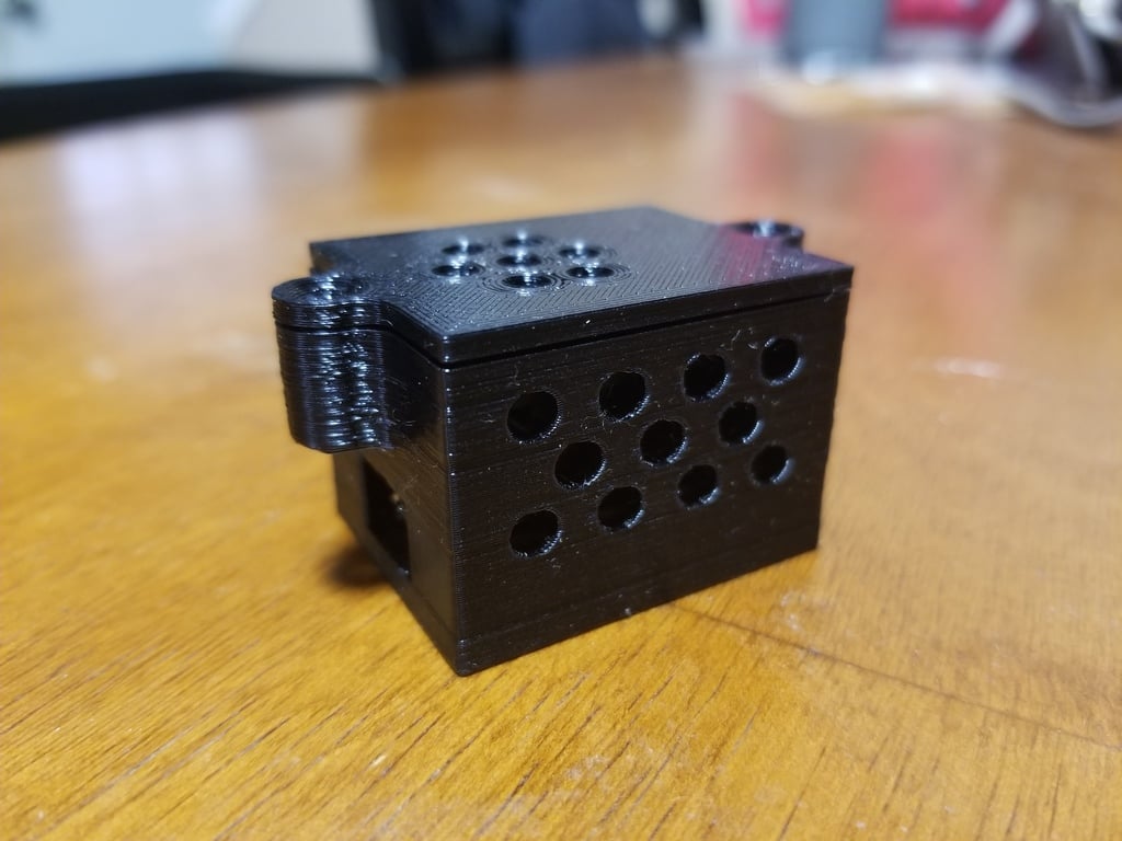 Compact Case for D1Mini with a SHT30 Temperature and Humidity Sensor Shield