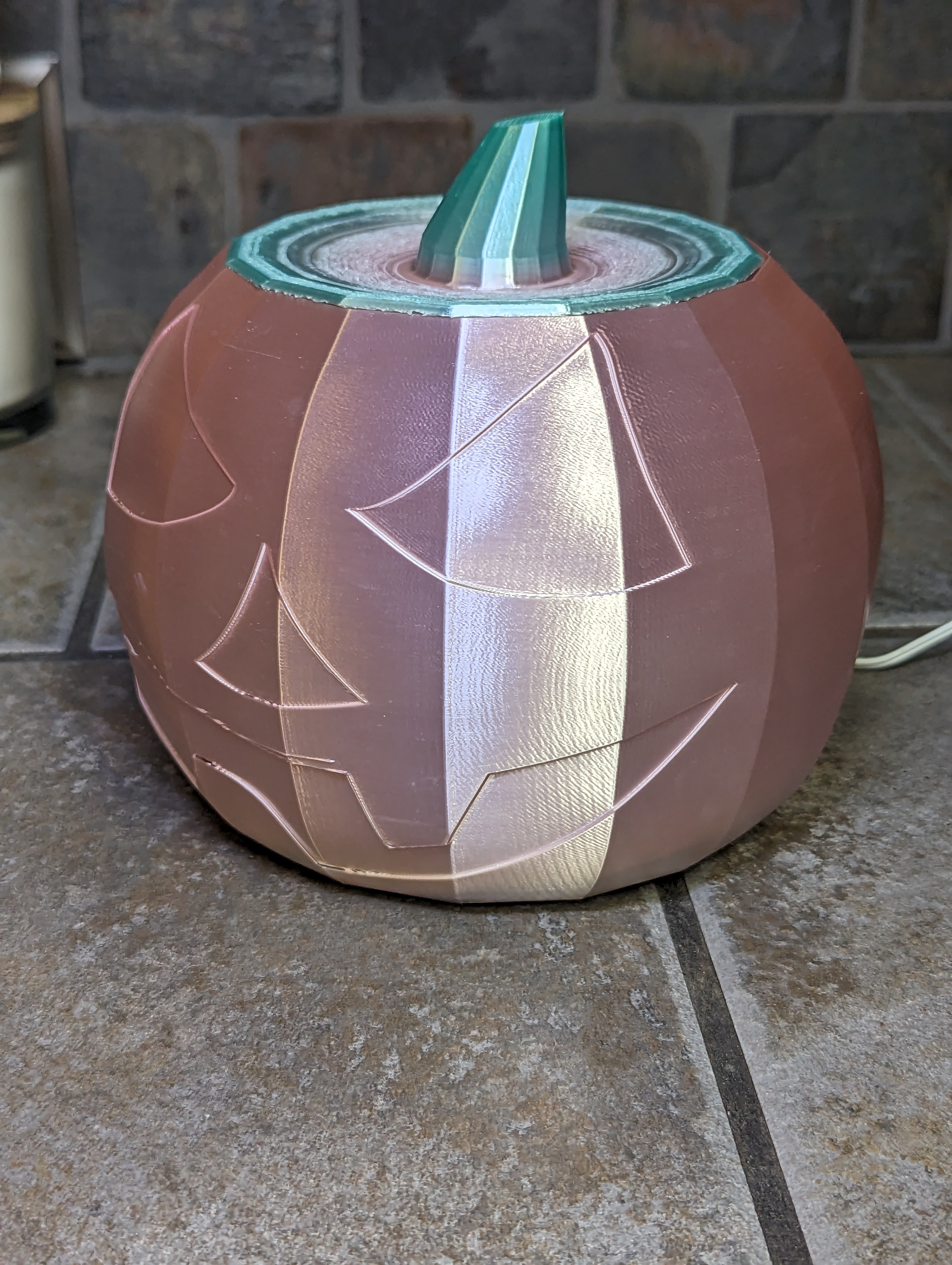 Large Low-Poly Pumpkin
